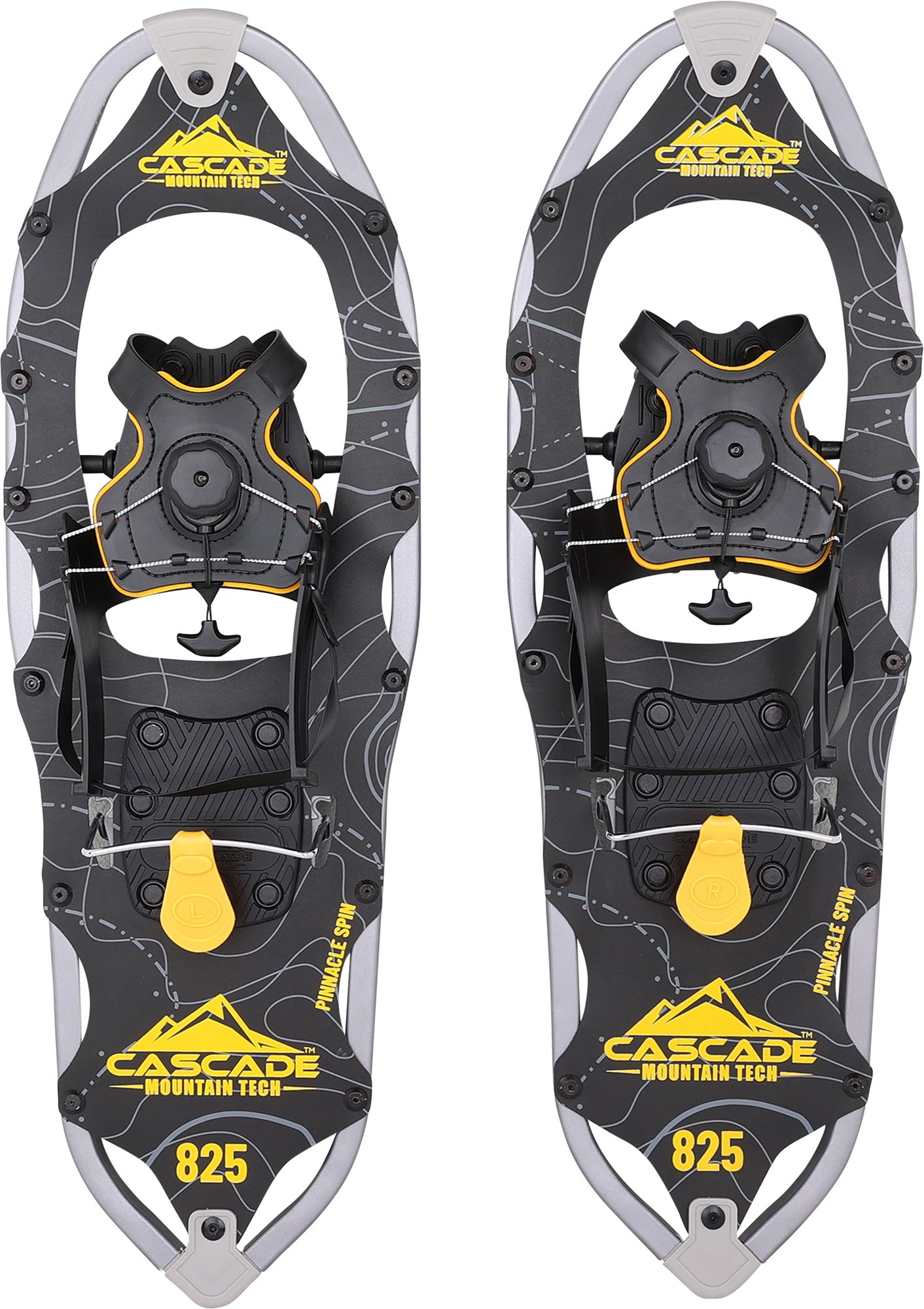 Cascade Mountain Tech Unisex Pinnacle Spin Snowshoe Kit product image