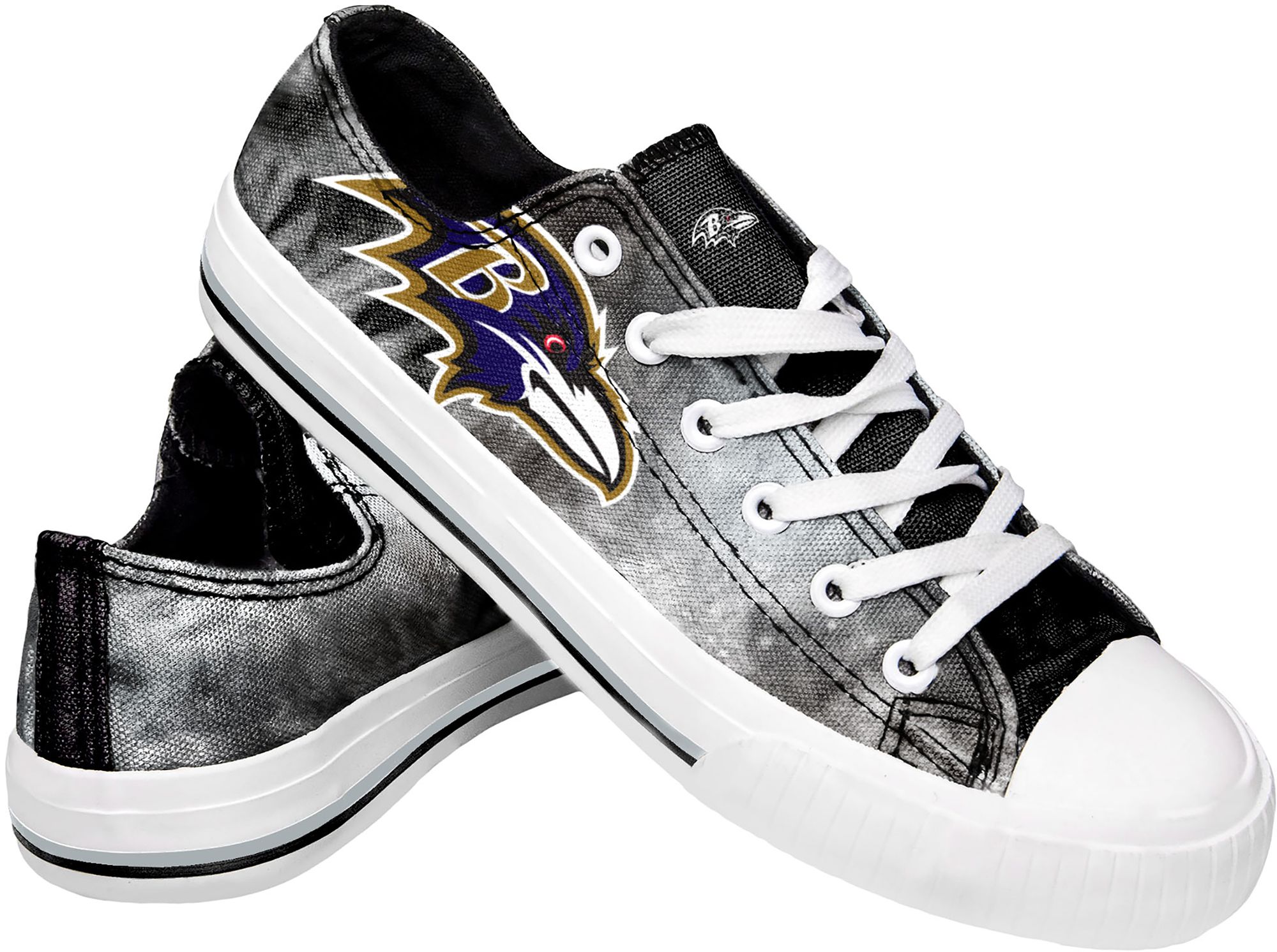 FOCO Women's Baltimore Ravens Tie Dye Canvas Shoes product image