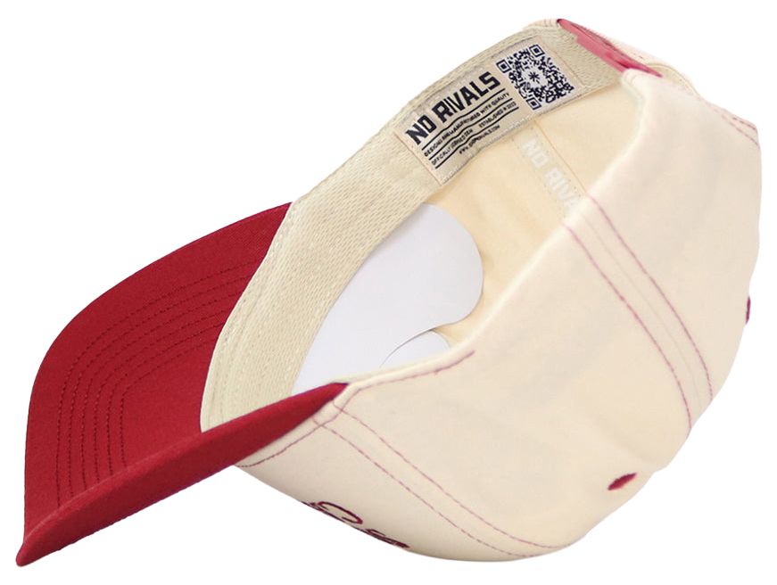 No Rivals Adult USC Trojans Red Vintage Adjustable Snapback Hat product image