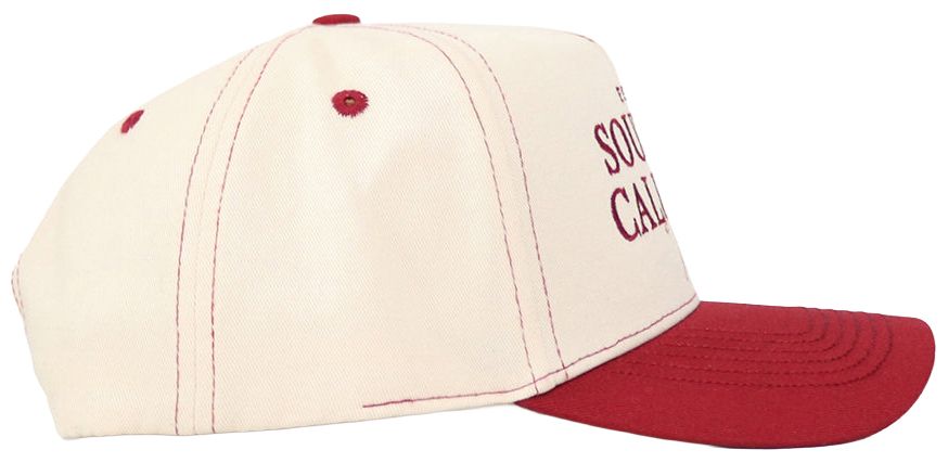 No Rivals Adult USC Trojans Red Vintage Adjustable Snapback Hat product image