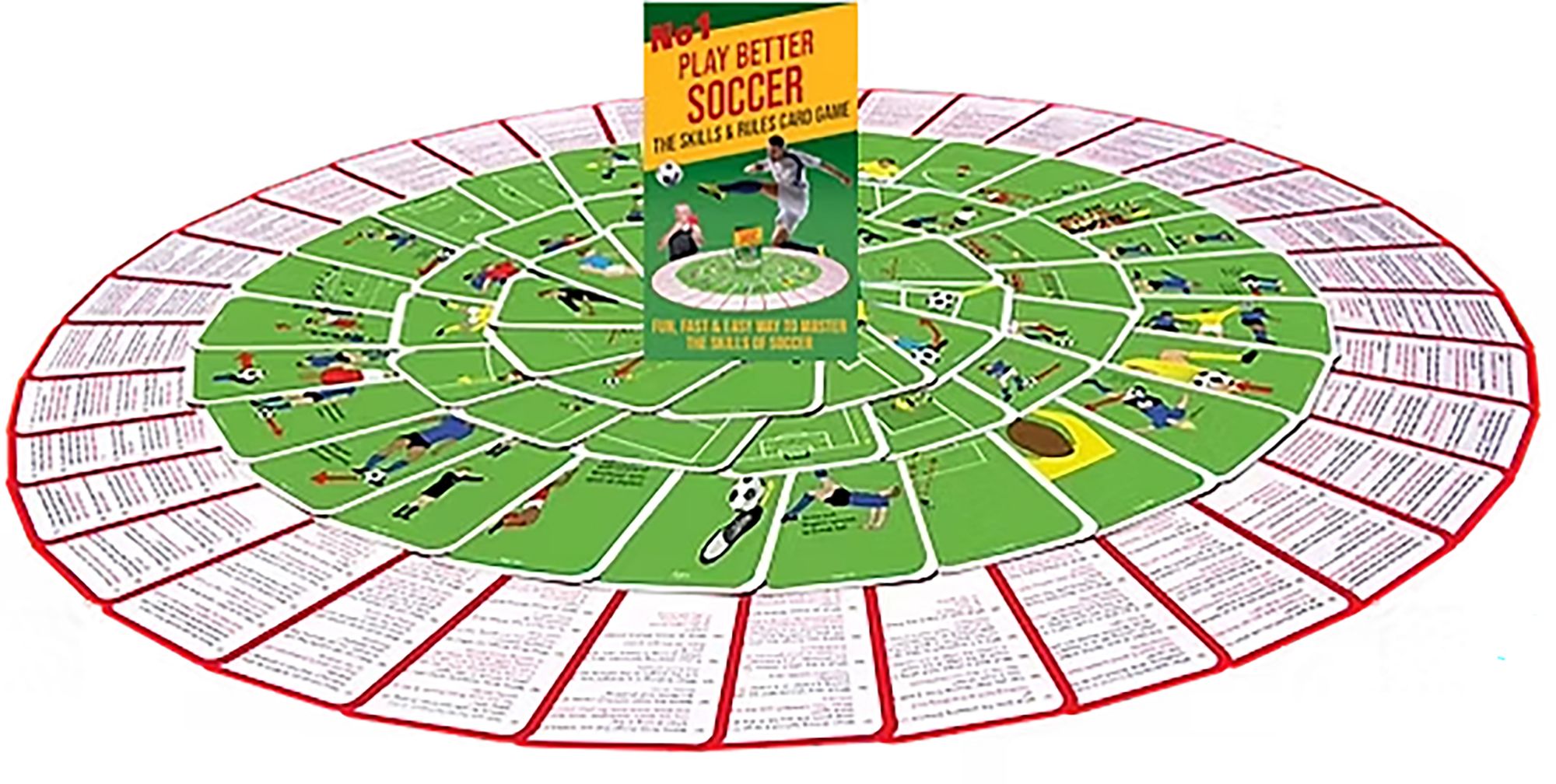 No1 Play Better Soccer Card Game product image