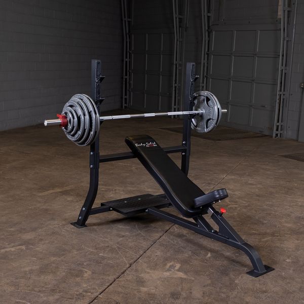 Body-Solid Pro Clubline Incline Olympic Bench product image