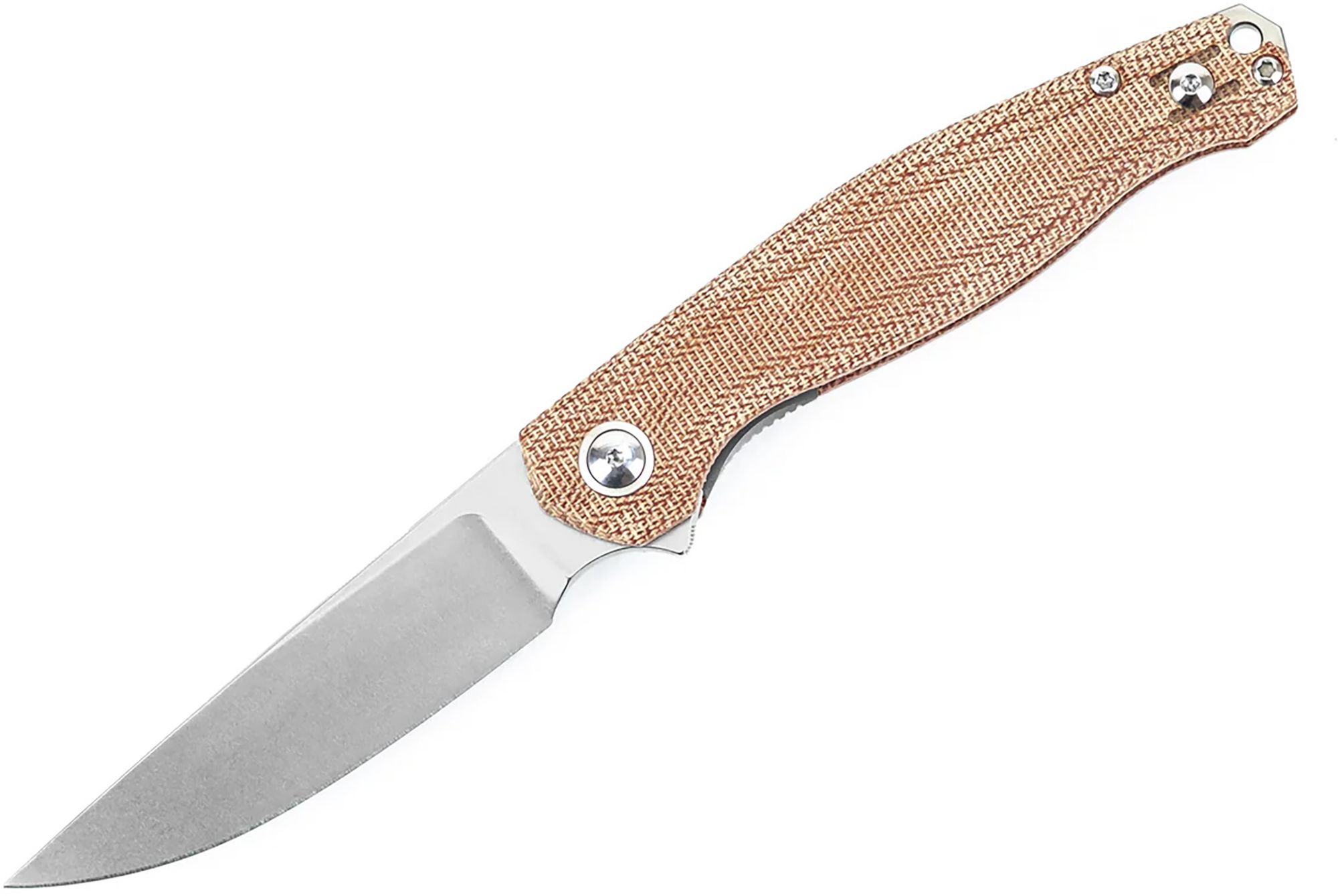 GiantMouse ACE Sonoma V2 Natural Micarta Knife product image