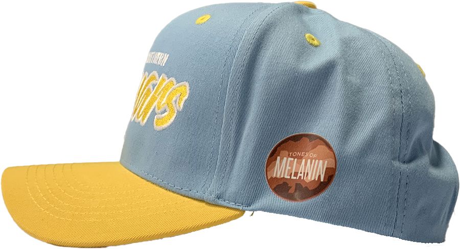 Tones of Melanin Southern University Jaguars Columbia Blue Snapback Hat product image