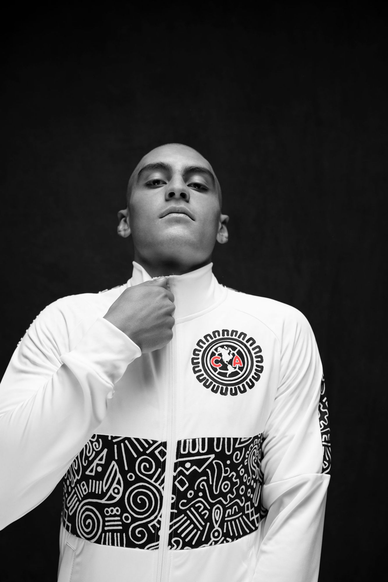 Nike Men's Club America Anthem White Jacket product image