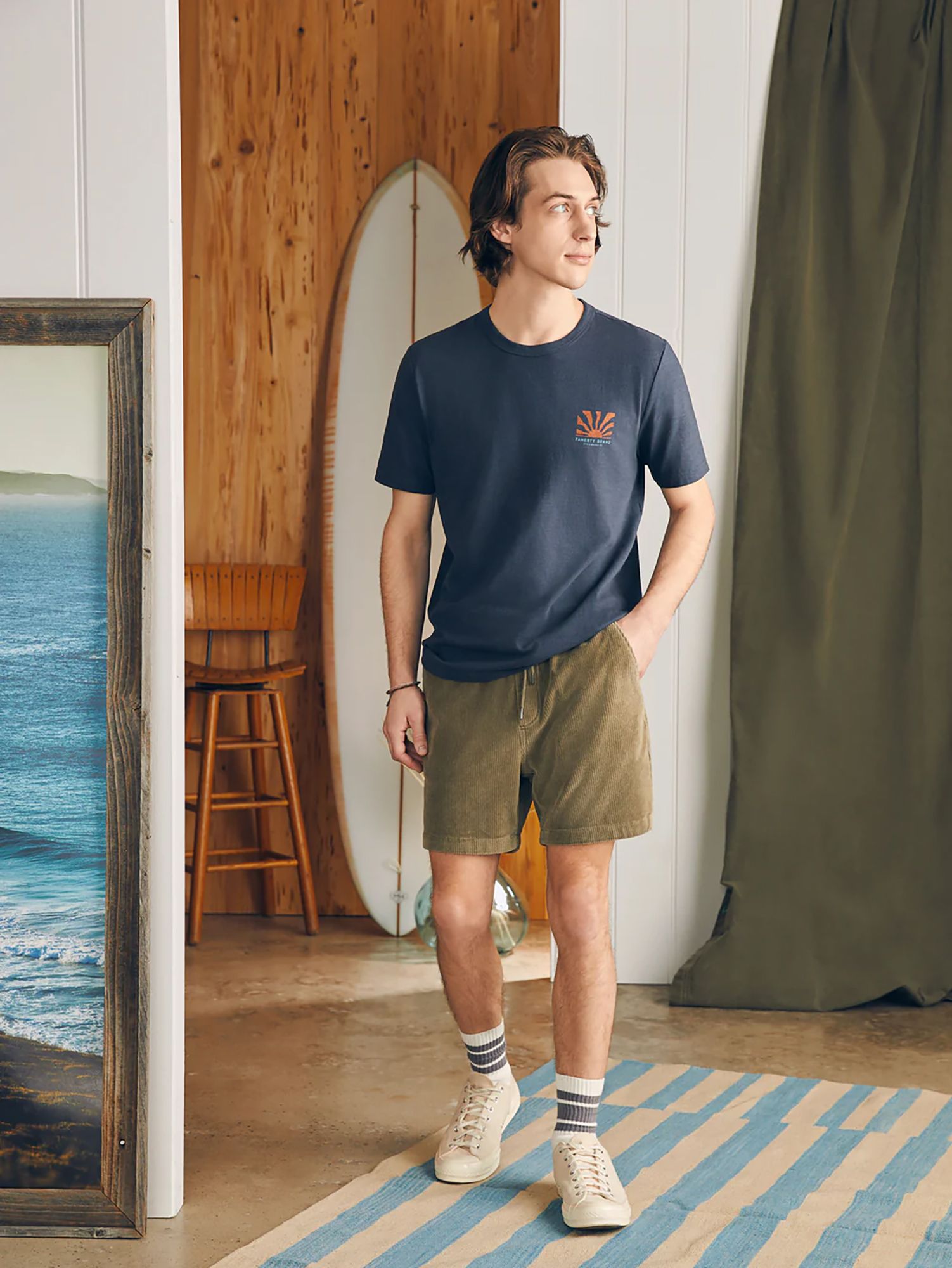 Faherty Men's Sunwashed Graphic T-Shirt product image