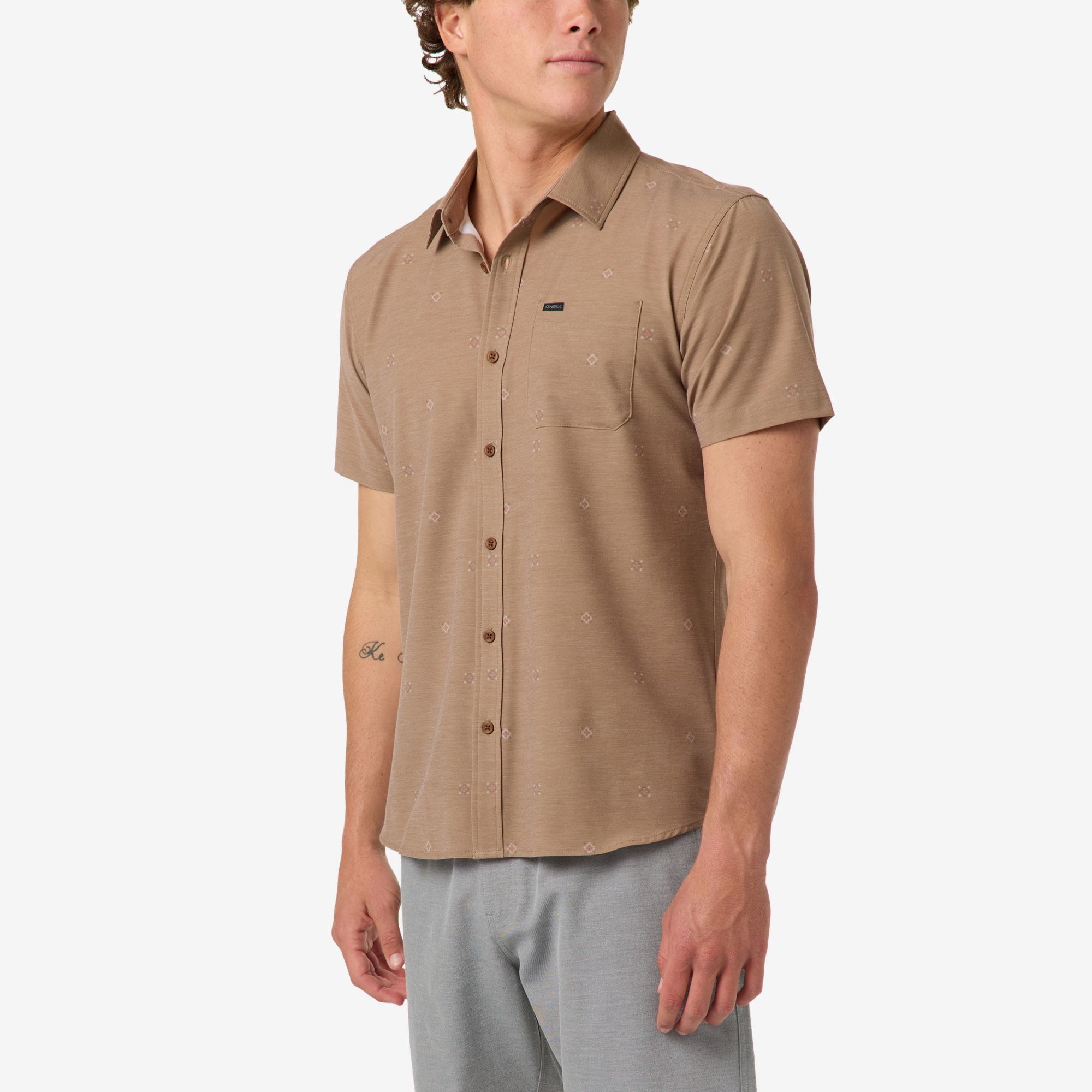O'Neill Men's Trvlr Traverse Standard Short Sleeve Woven Shirt product image