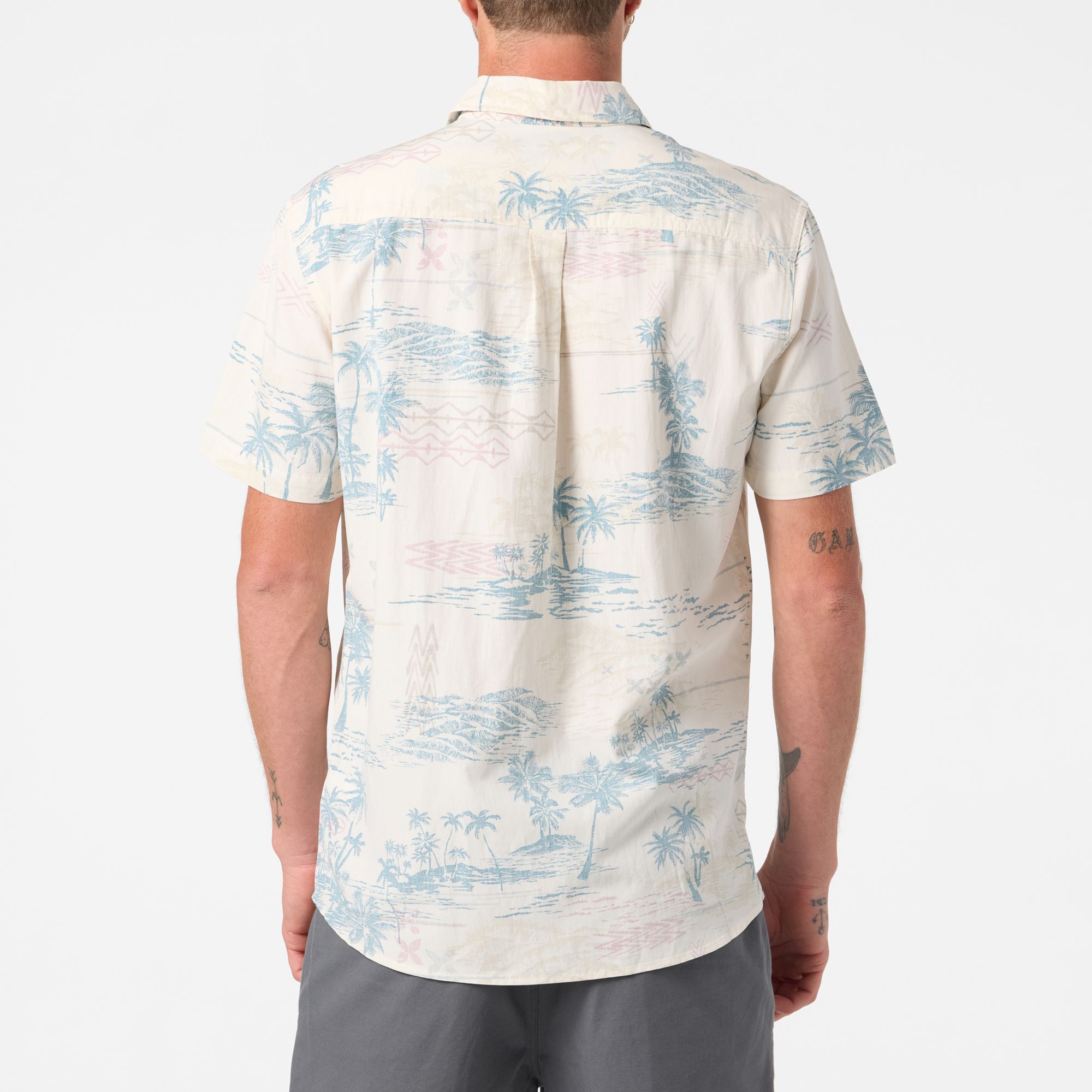 O'Neill Men's Oasis Standard Short Sleeve Woven Shirt product image