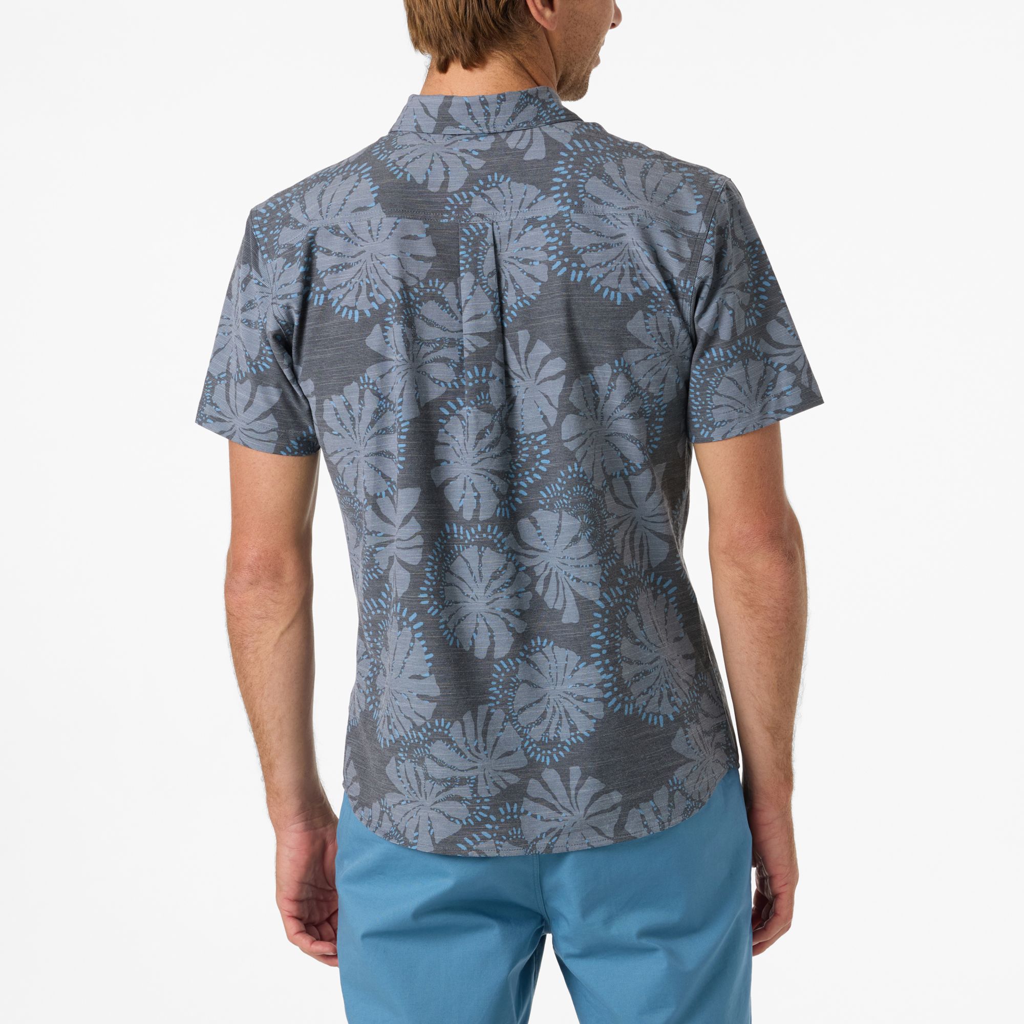 O'Neill Men's UPF Slub Standard Short Sleeve Woven Shirt product image