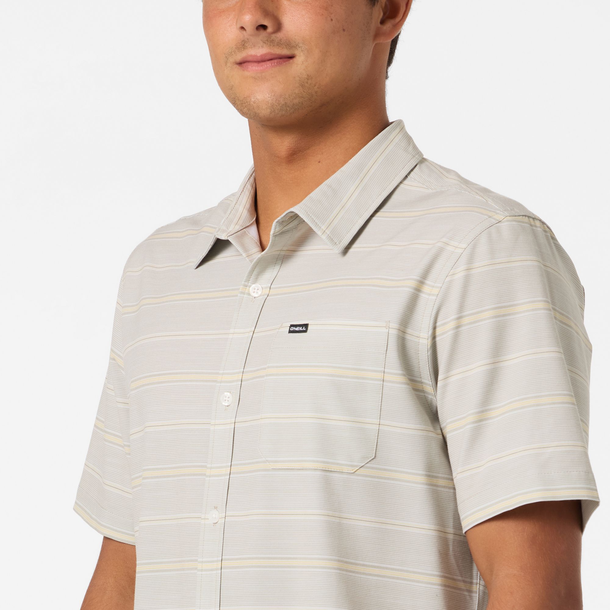 O'Neill Men's UPF Slub Relaxed Short Sleeve Woven Shirt product image