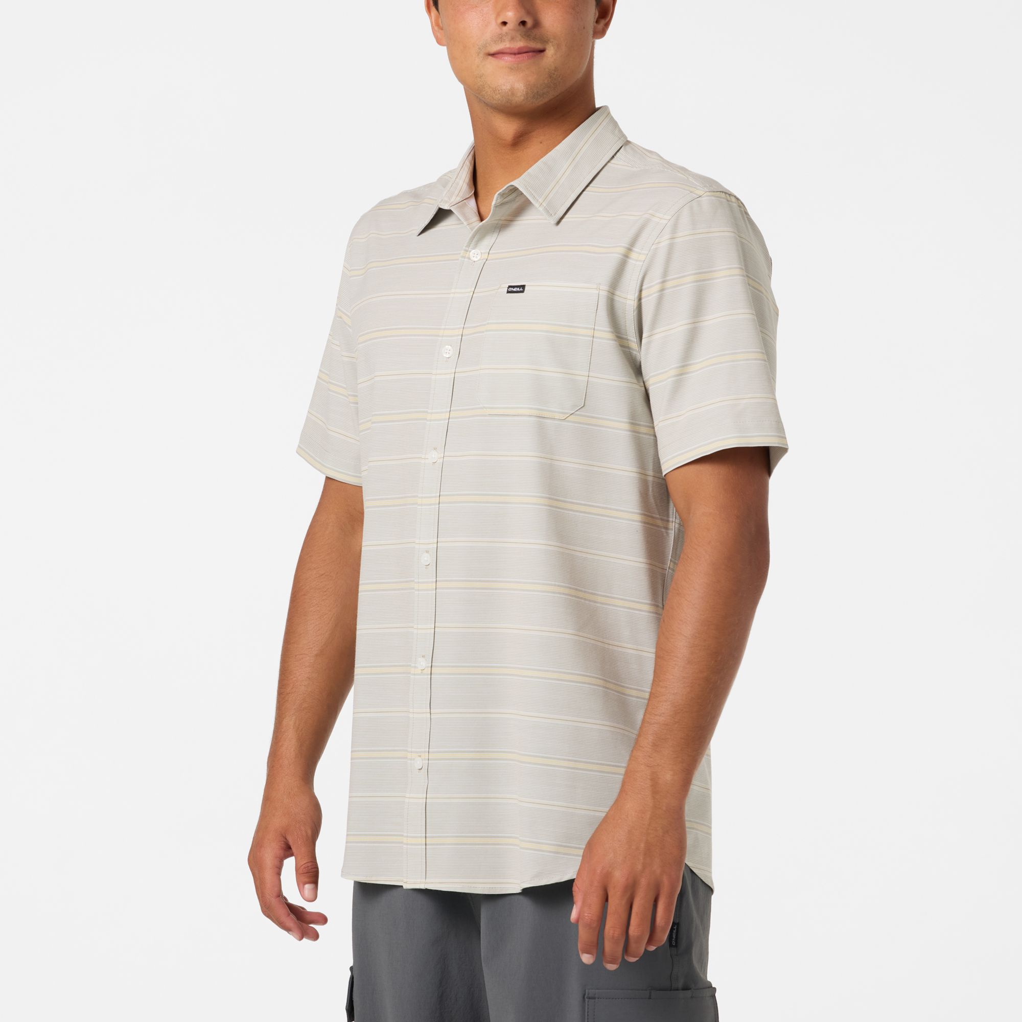 O'Neill Men's UPF Slub Relaxed Short Sleeve Woven Shirt product image