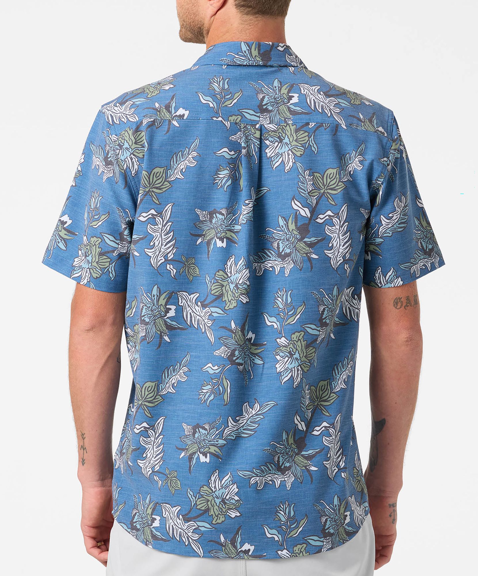 O'Neill Men's UPF Slub Relaxed Short Sleeve Woven Shirt product image