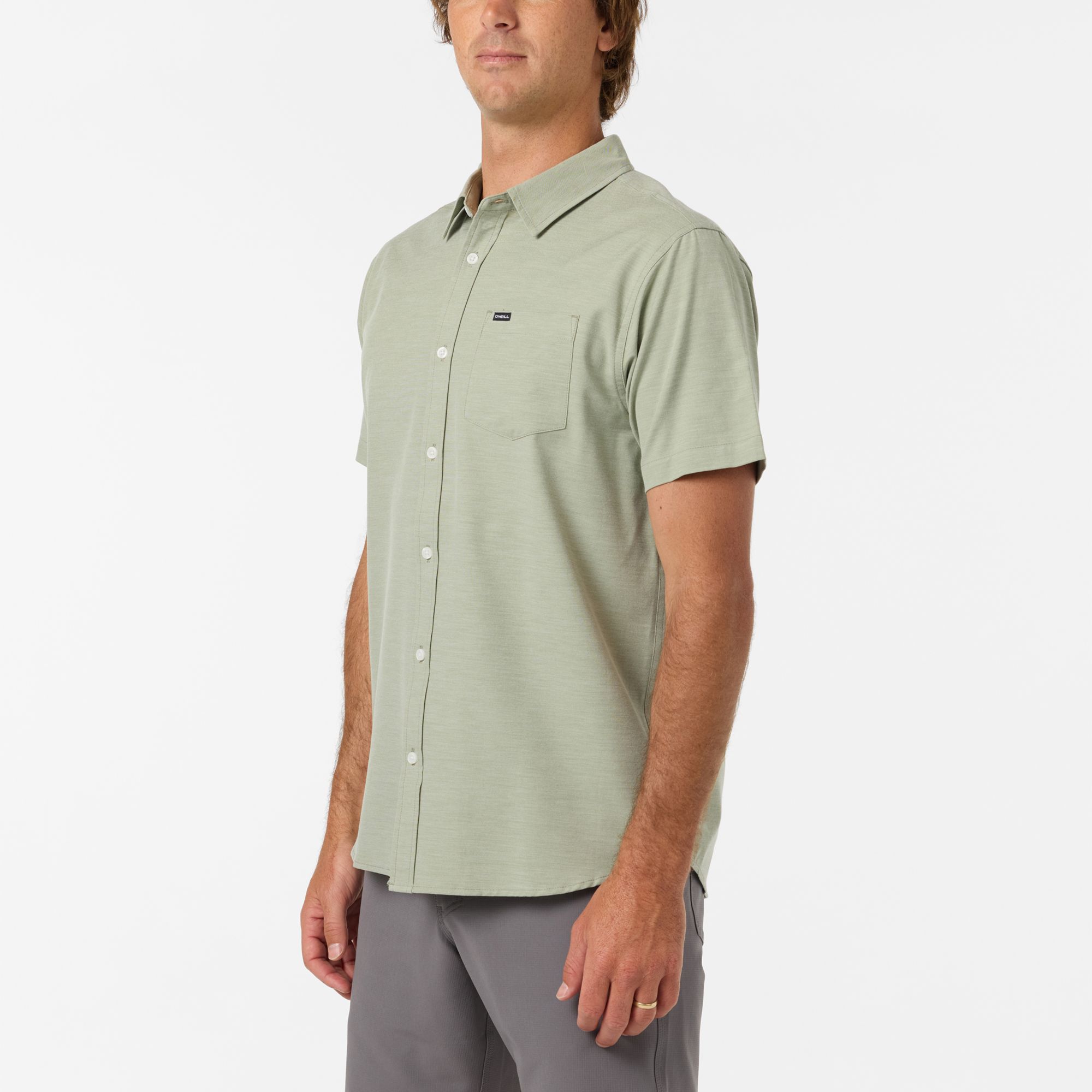 O'Neill Men's Light Check Standard Short Sleeve Shirt product image
