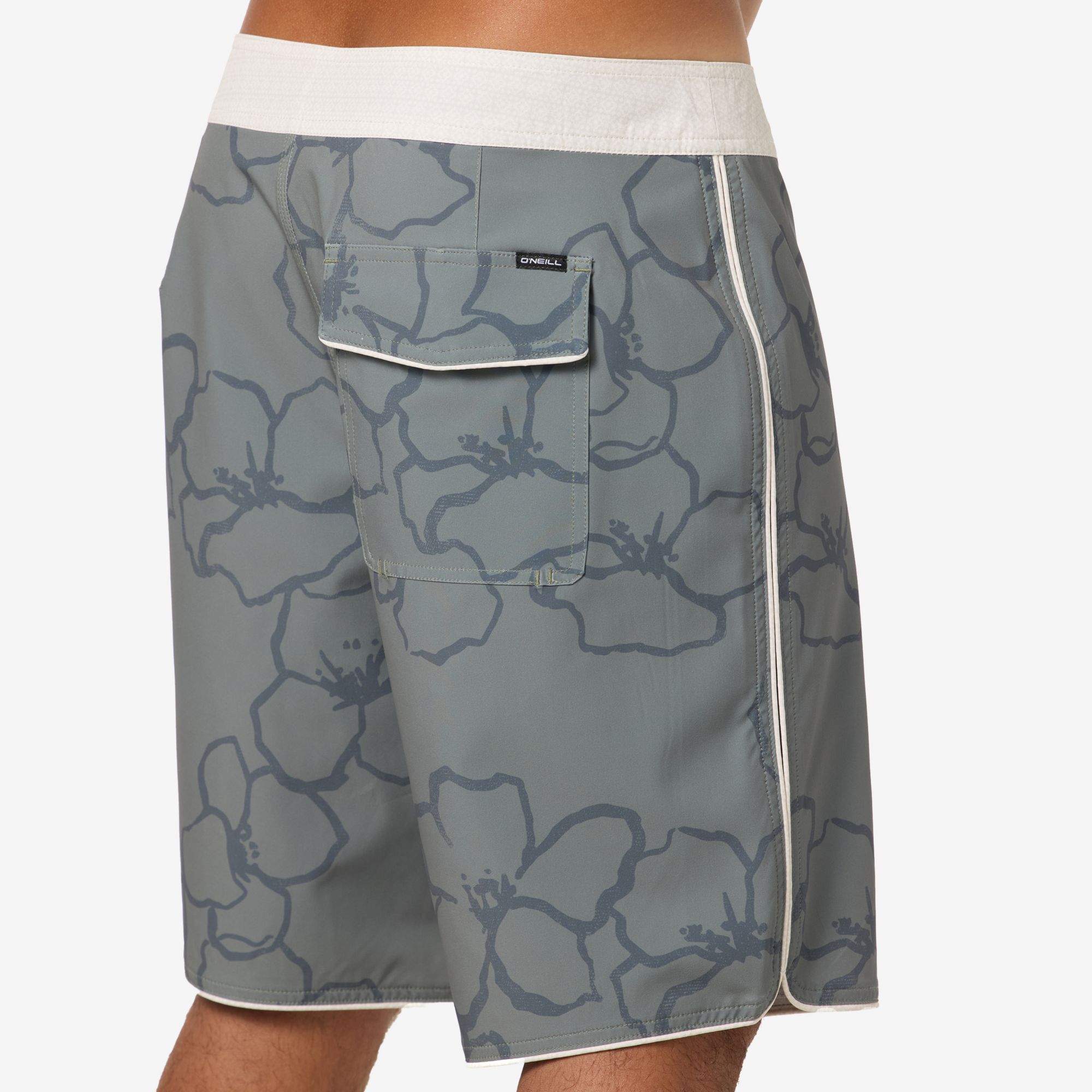 O'Neill Men's Hyperfreak Mysto Scallop 19" Board Shorts product image