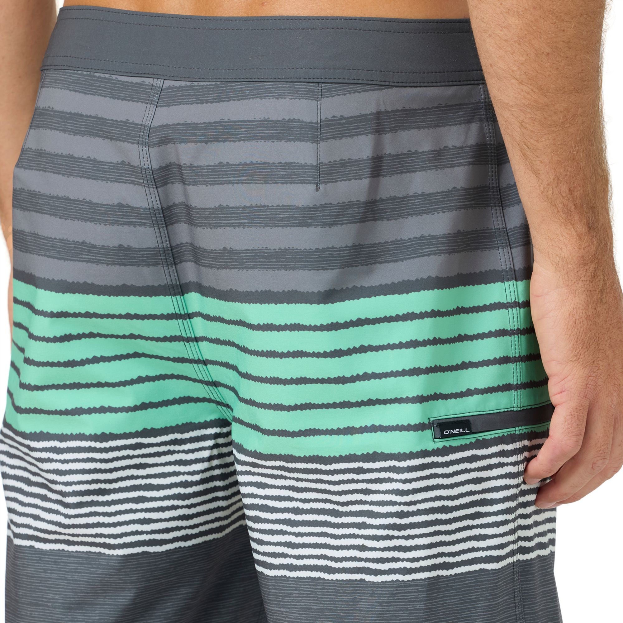 O'Neill Men's Hyperfreak Heat Stripe 20" Board Shorts product image