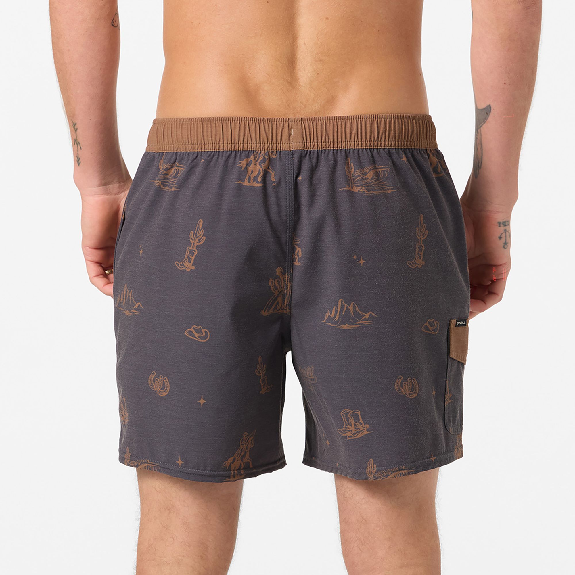 O'Neill Men's 17" Hermosa Elastic Waist Swim Trunks product image