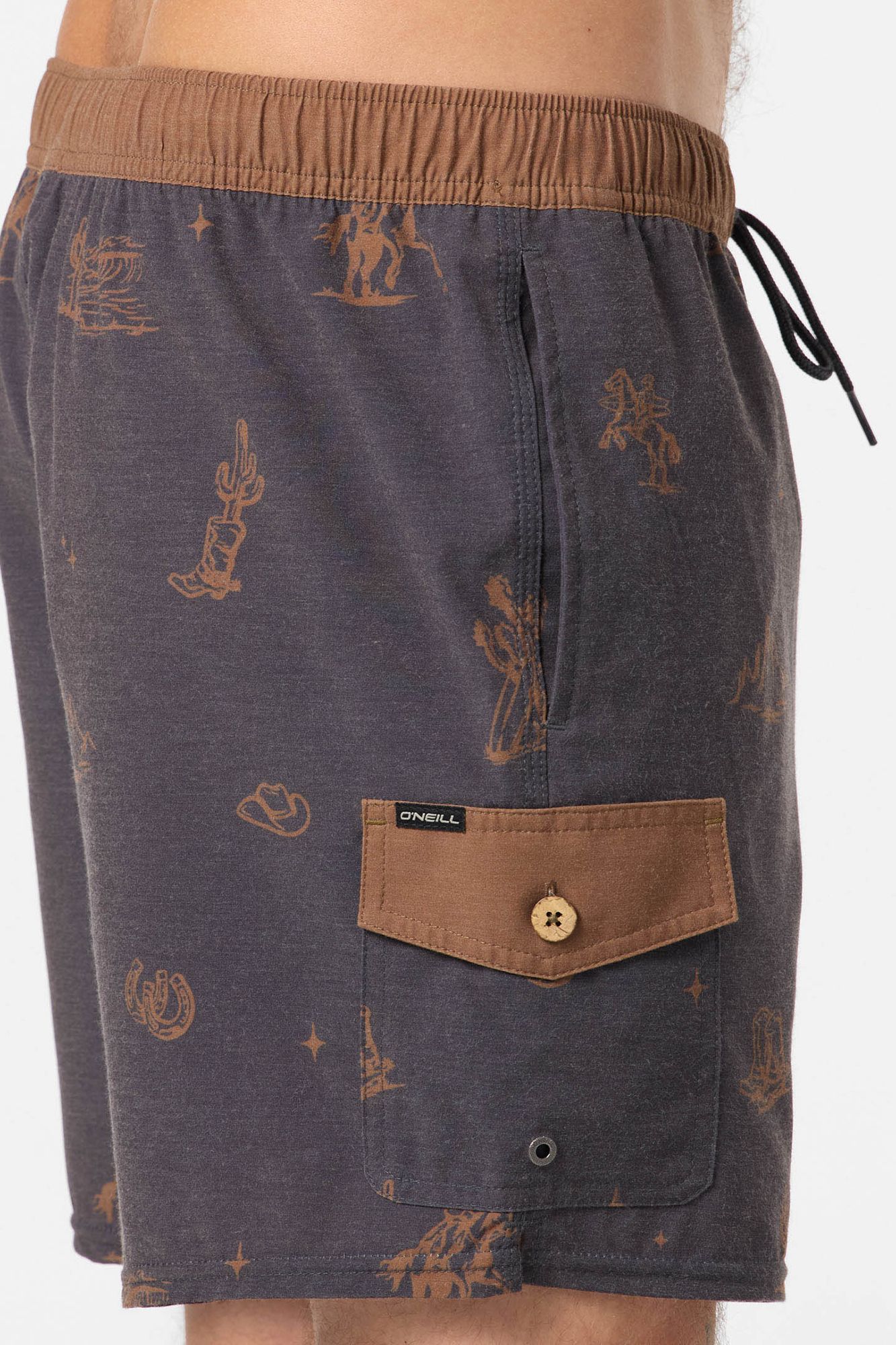 O'Neill Men's 17" Hermosa Elastic Waist Swim Trunks product image