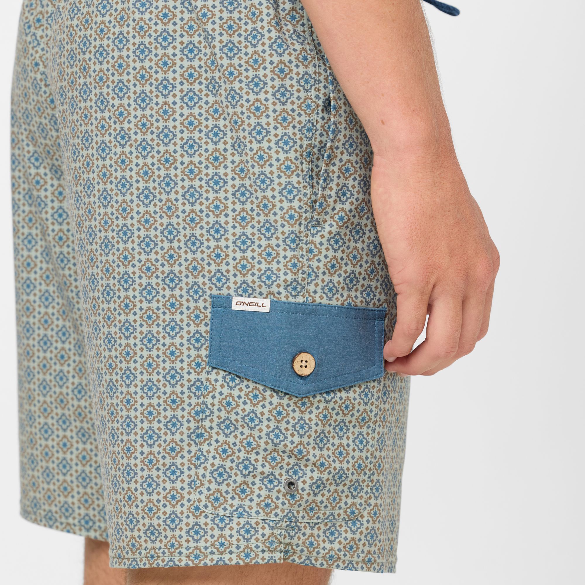 O'Neill Men's Hermosa Retro Lined 17" Swim Trunks product image