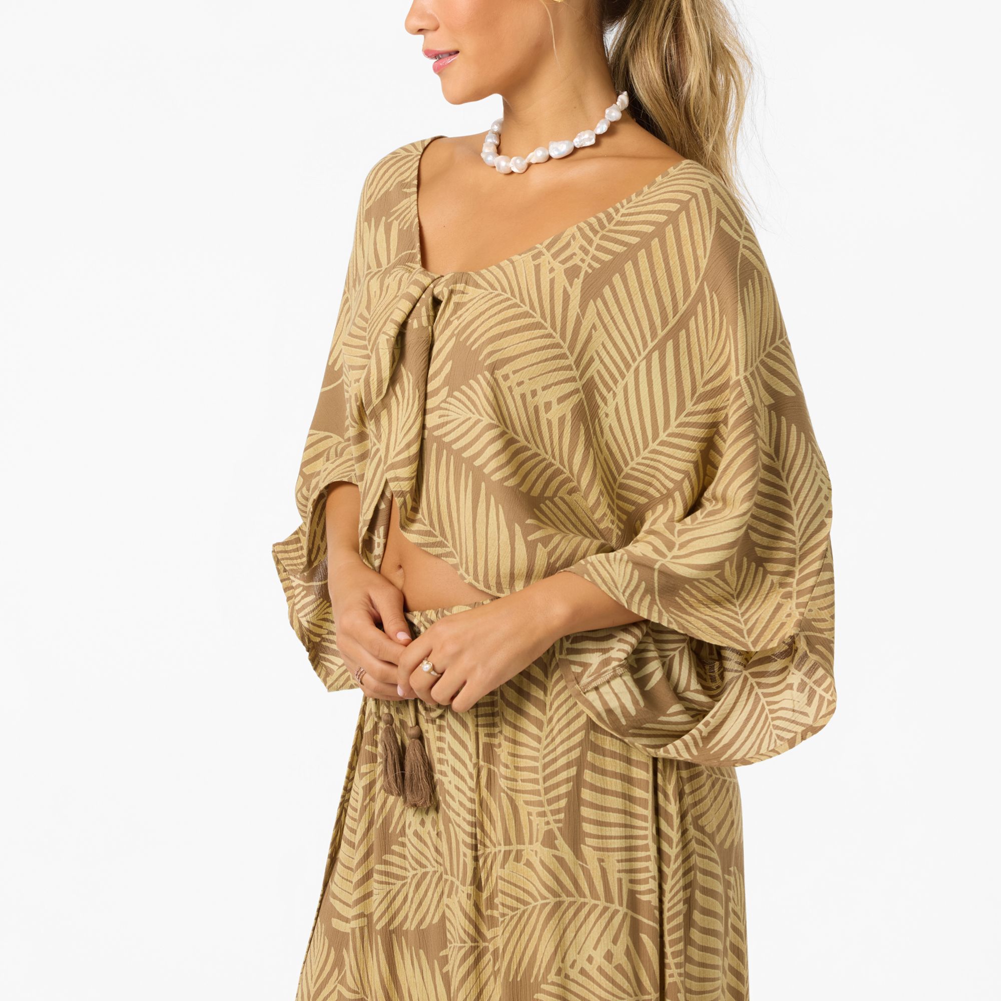 O'Neill Women's Anna Printed Reversible Cover-Up Top product image