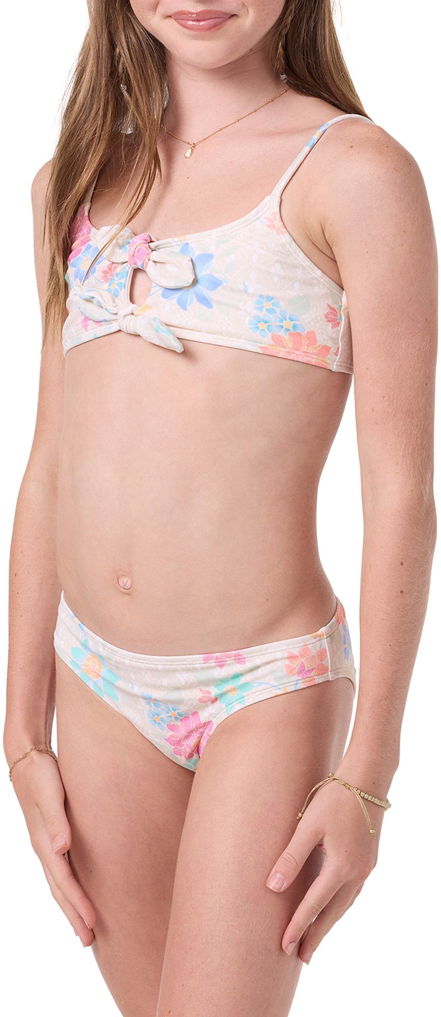 O'Neill Girls' Bali Floral Hanky Tank Bikini Set product image