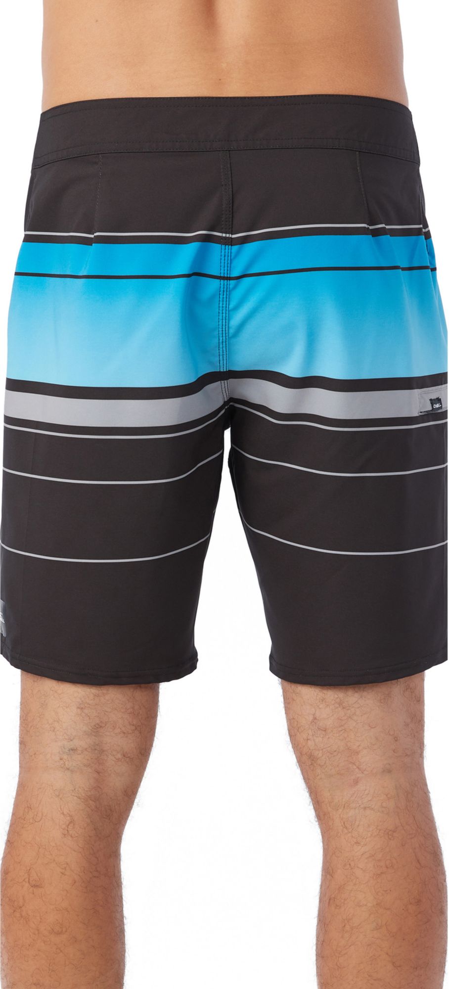 O'Neill Men's Hyperfreak Heat Stripe 19” Boardshorts