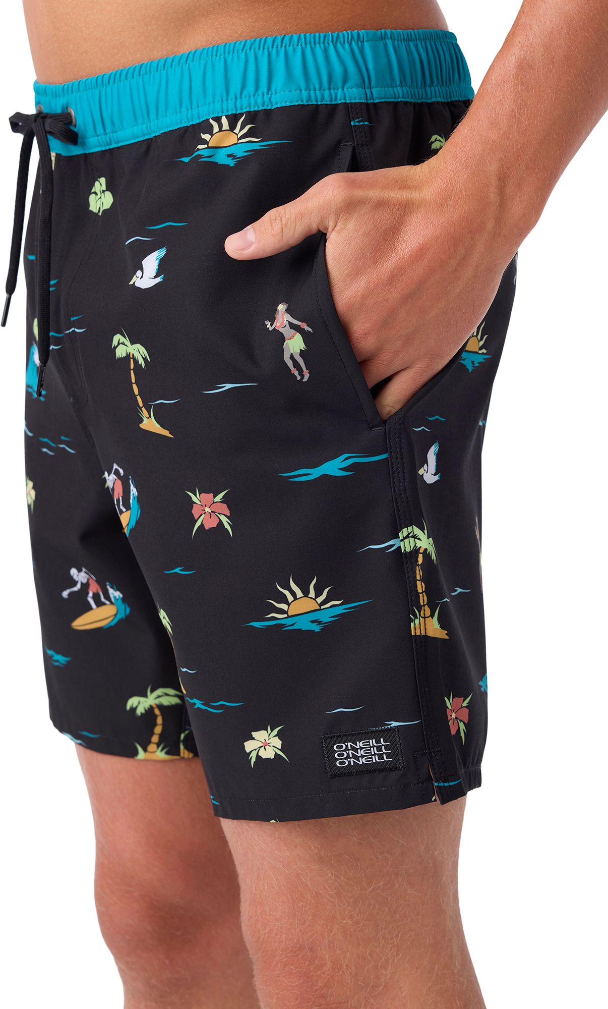 O'Neill Men's Hermosa Elastic Waist 17 in. Boardshorts product image