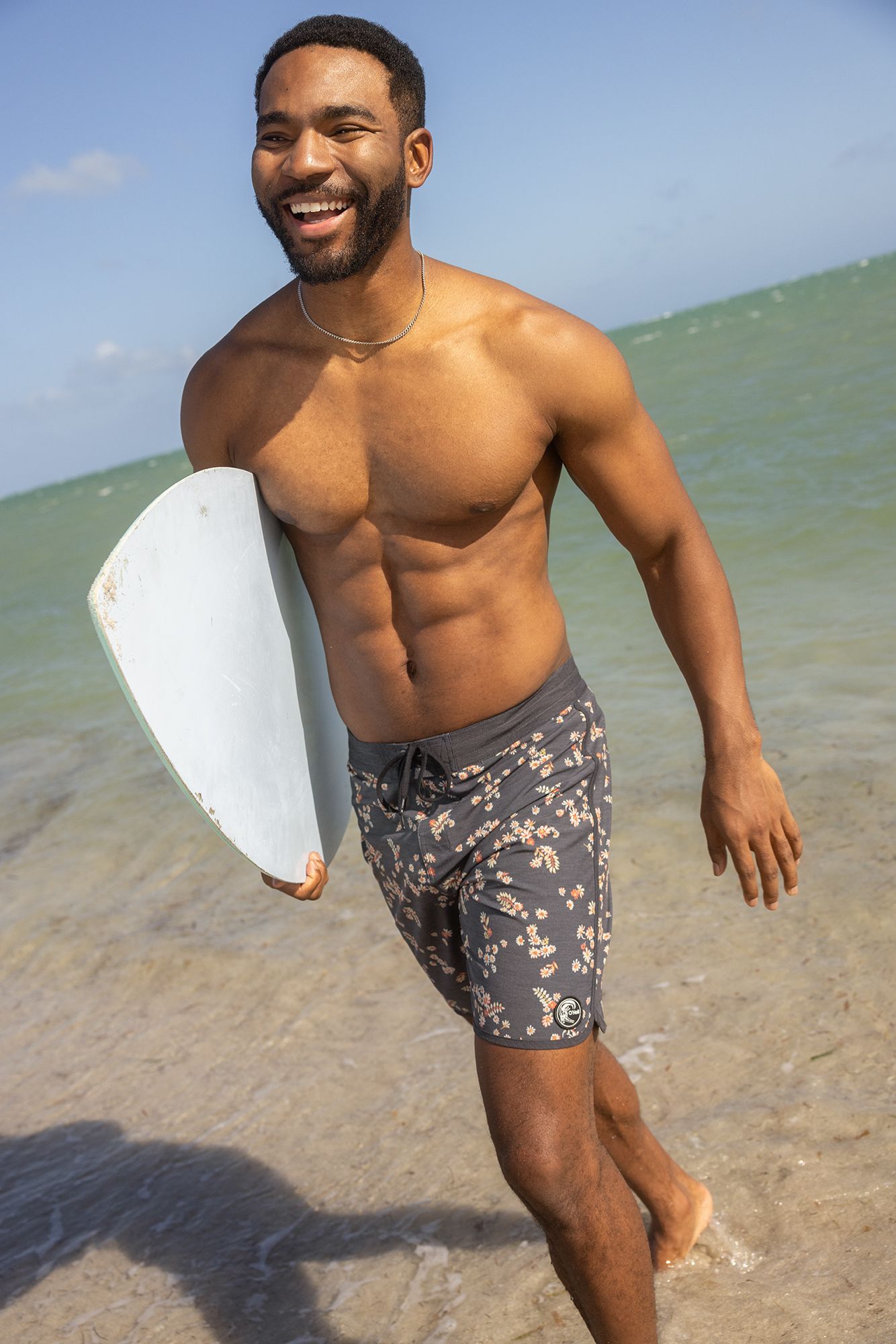 O'Neill Men's OG Print Scallop 18" Swim Trunks product image