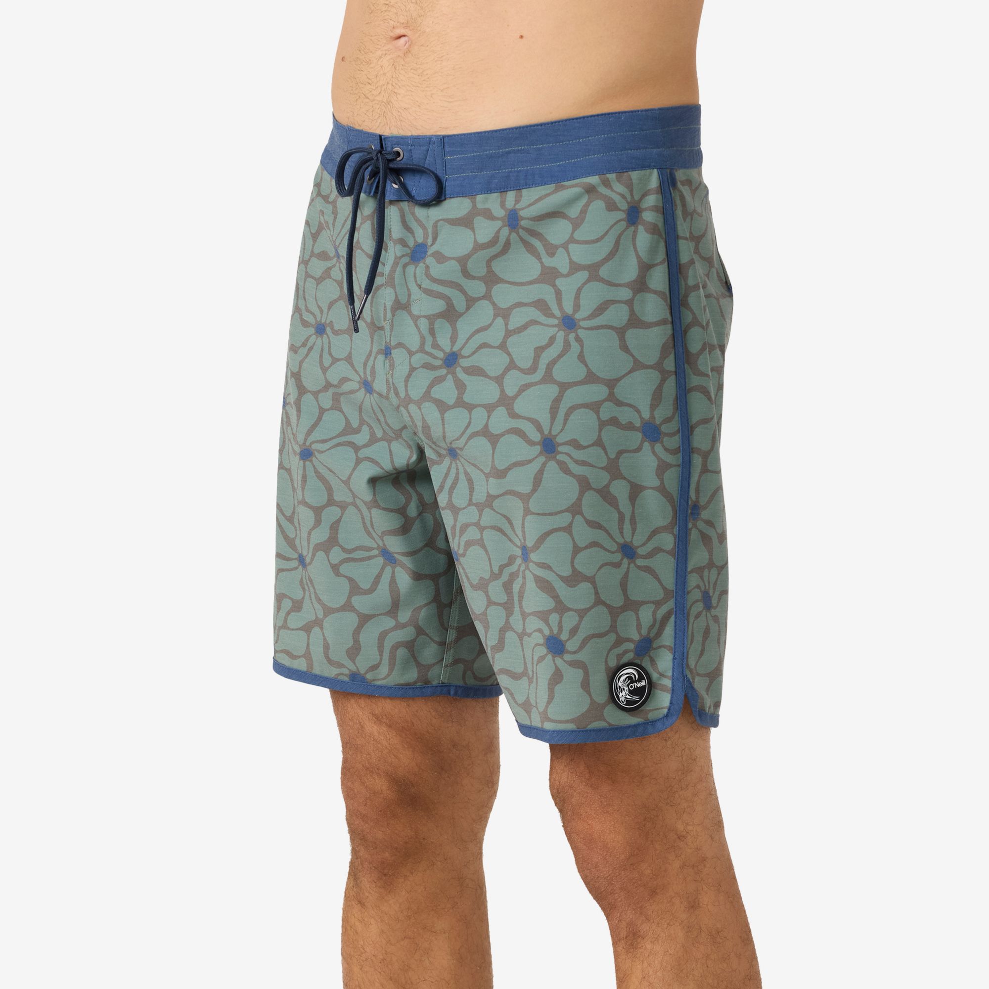 O'Neill Men's OG Print Scallop 18" Swim Trunks product image