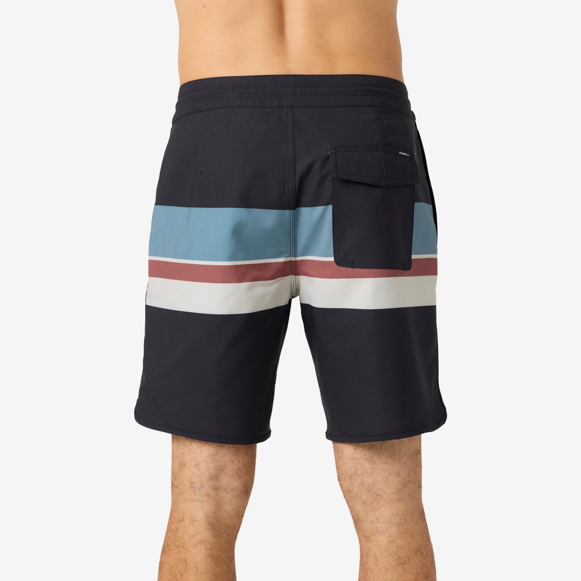 O'Neill Men's Cruzer Stripe Scallop 18" Boardshorts product image
