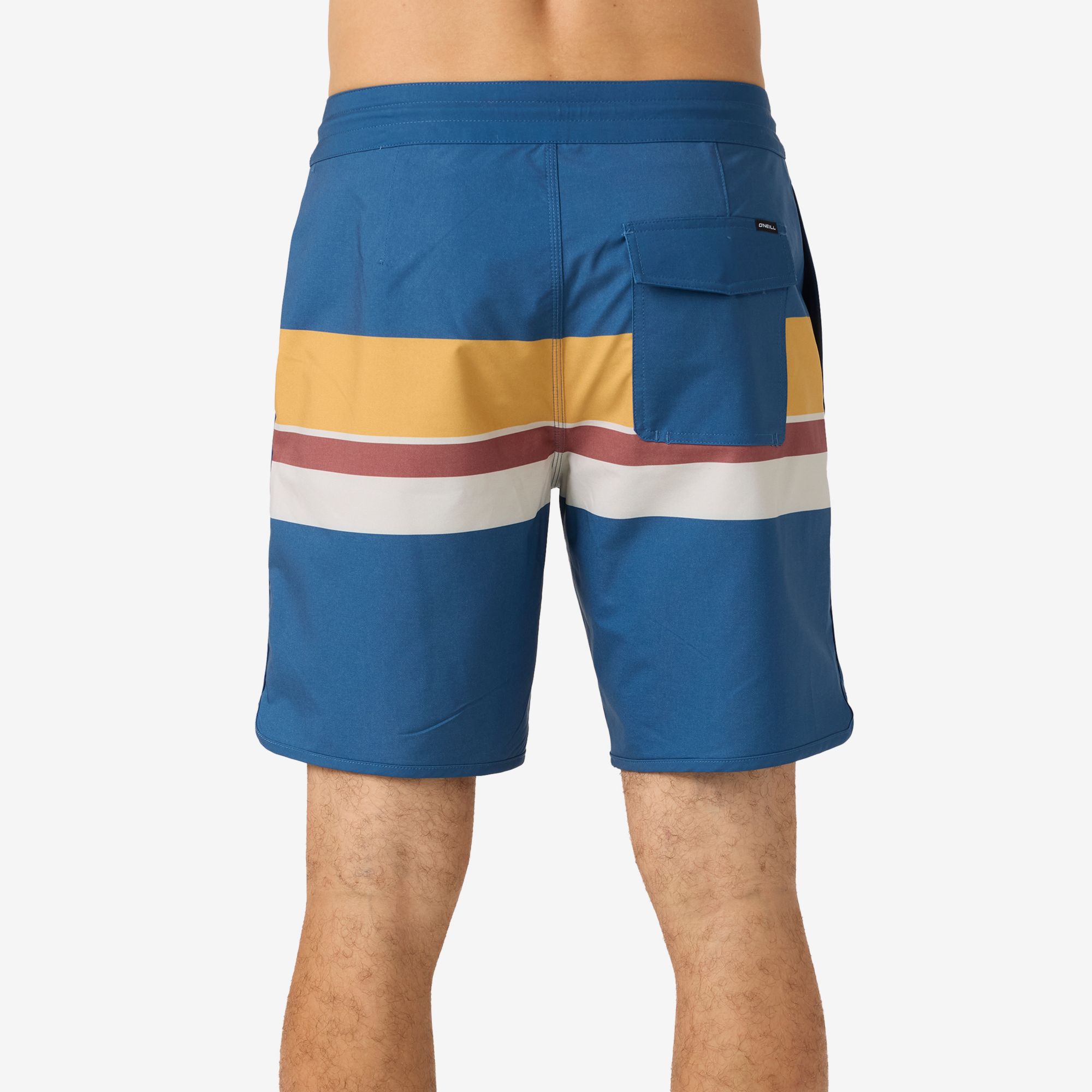 O'Neill Men's Cruzer Stripe Scallop 18" Boardshorts product image