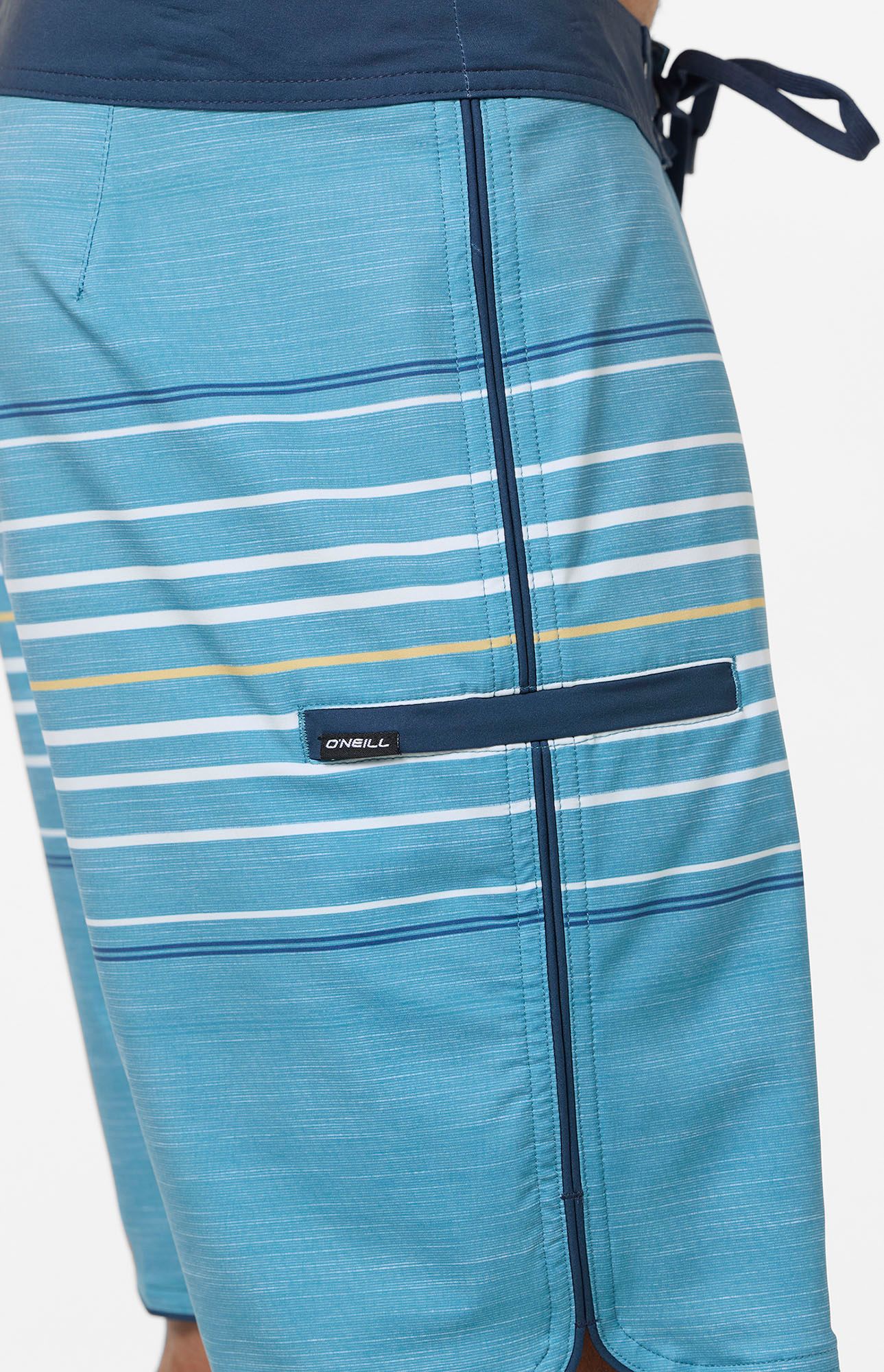 O'Neill Men's Hyperfreak Heat Stripe Scallop 18" Boardshorts product image