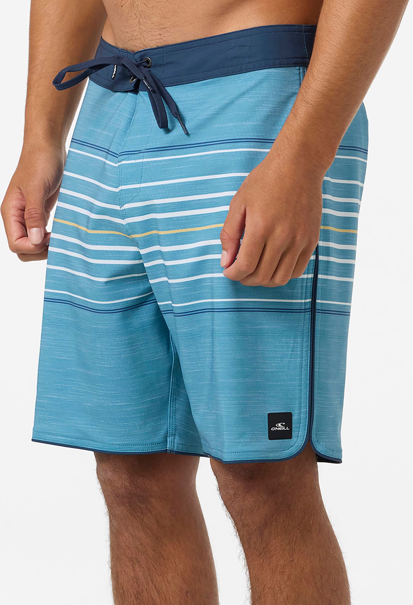 O'Neill Men's Hyperfreak Heat Stripe Scallop 18" Boardshorts product image