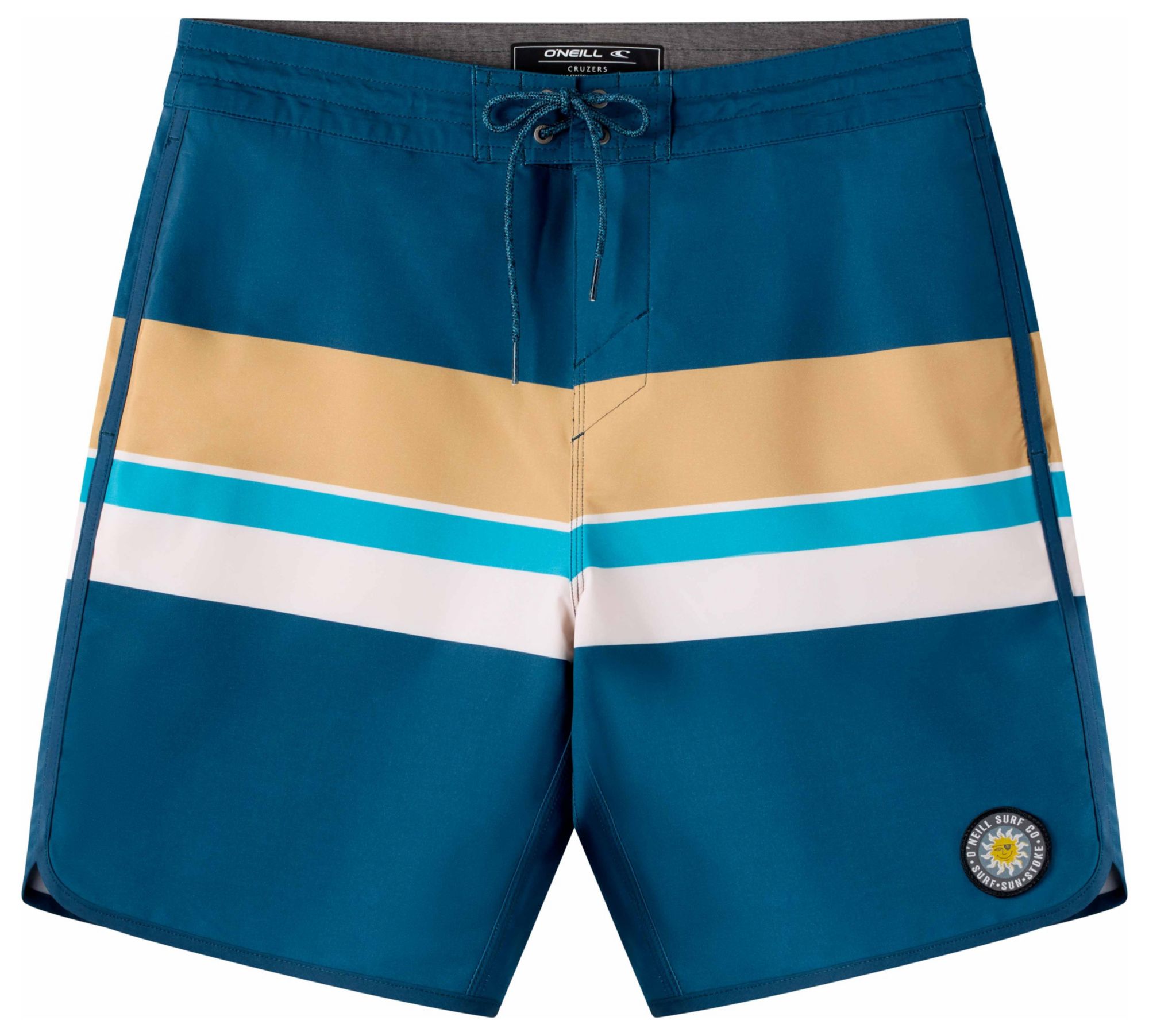 O'Neill Boys' Cruzer Stripe Scallop 16" Boardshorts product image