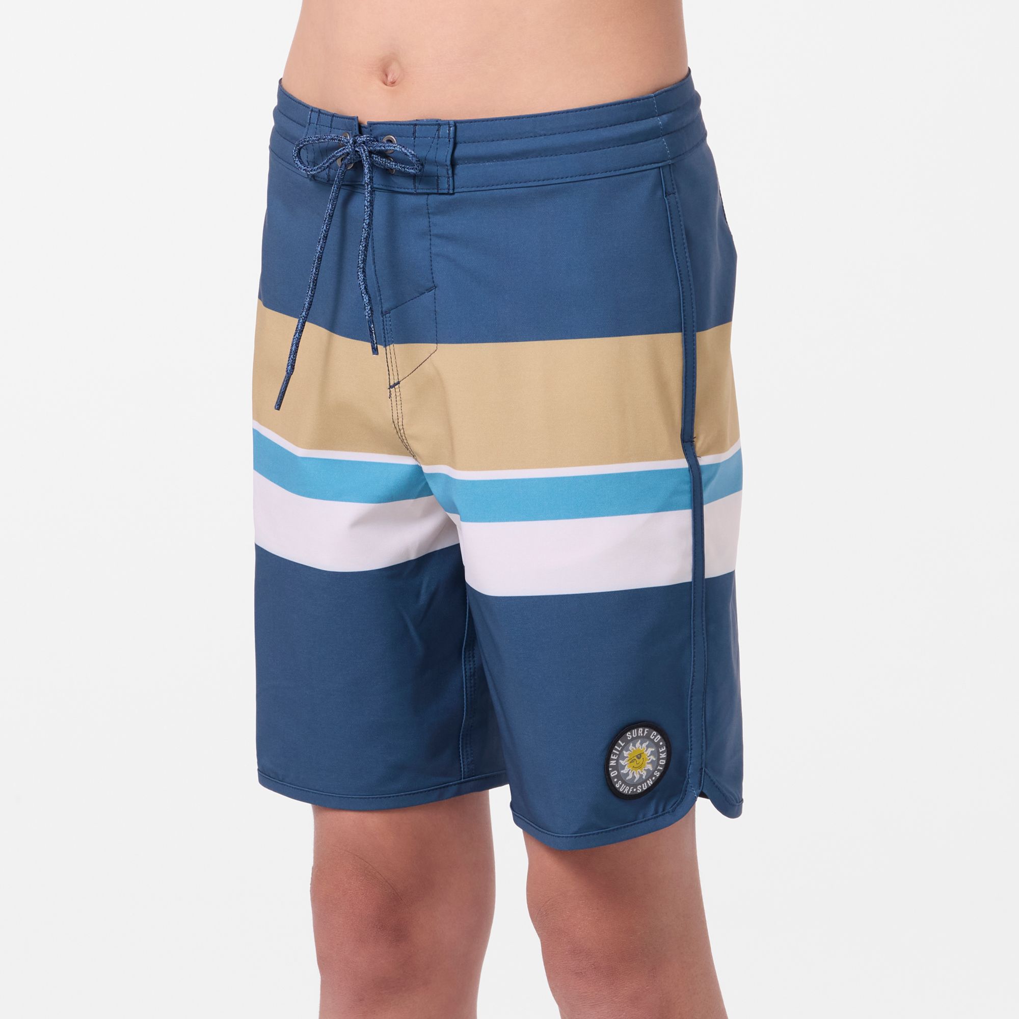 O'Neill Boys' Cruzer Stripe Scallop 16" Boardshorts product image