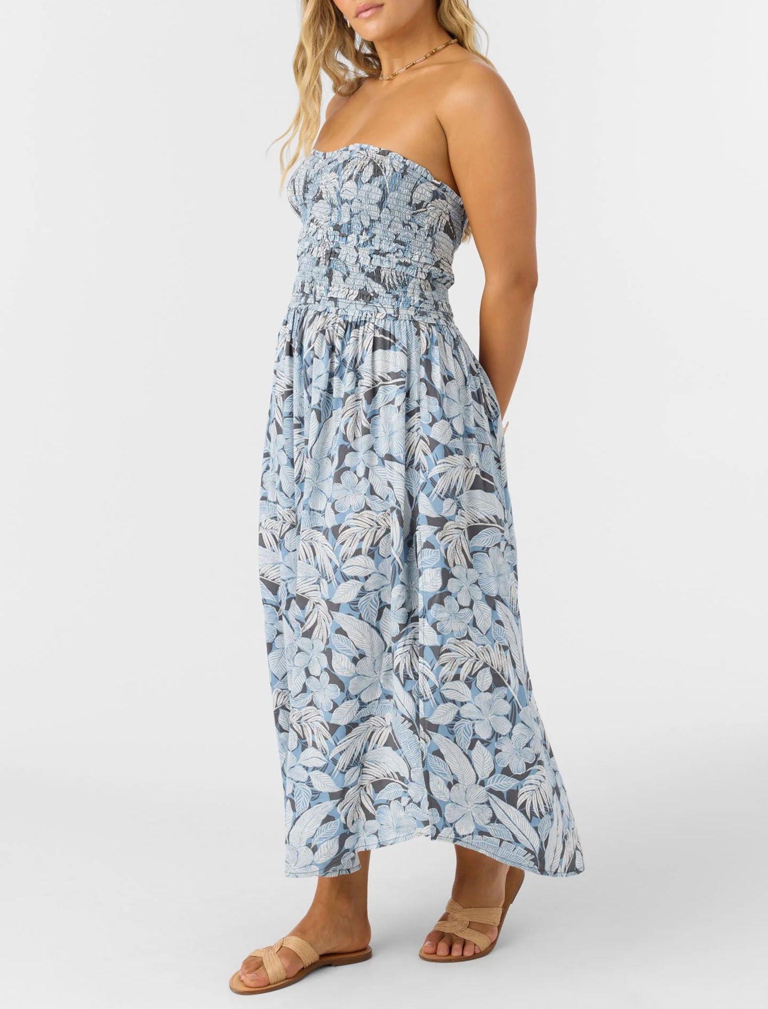 O'Neill Women's Devyn Palmetto Floral Midi Dress product image