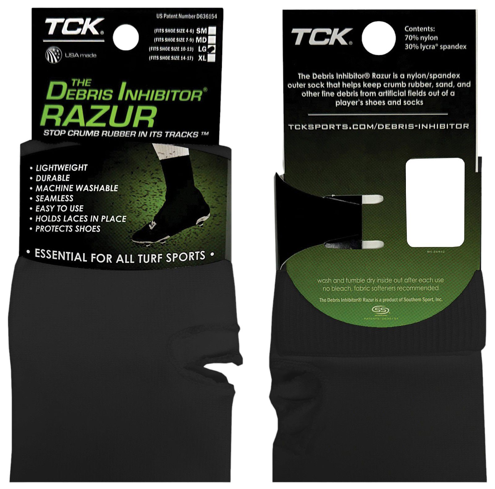 TCK Football Cleat Cover Spats product image