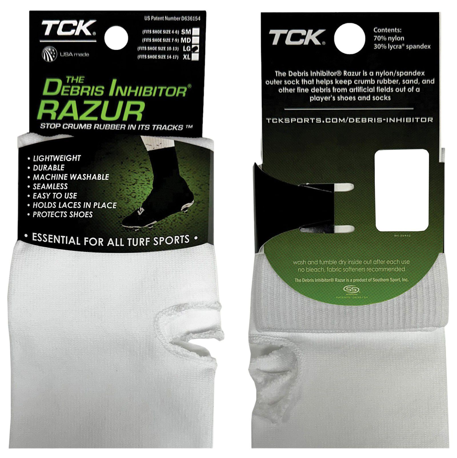 TCK Football Cleat Cover Spats product image