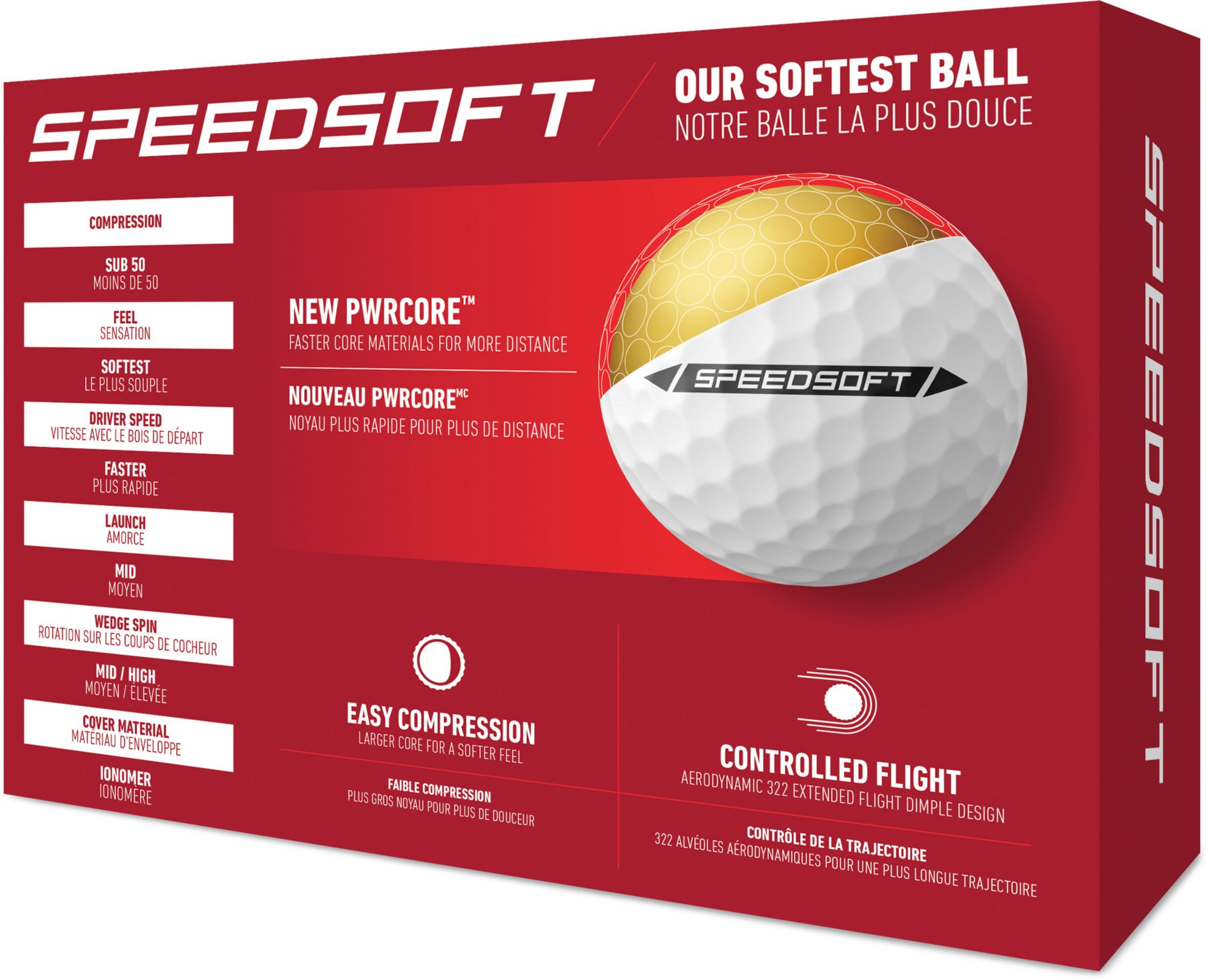 TaylorMade 2026 Speedsoft Personalized Golf Balls product image