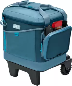Coleman SPORTFLEX 42-Can Soft Cooler with Wheels - 1
