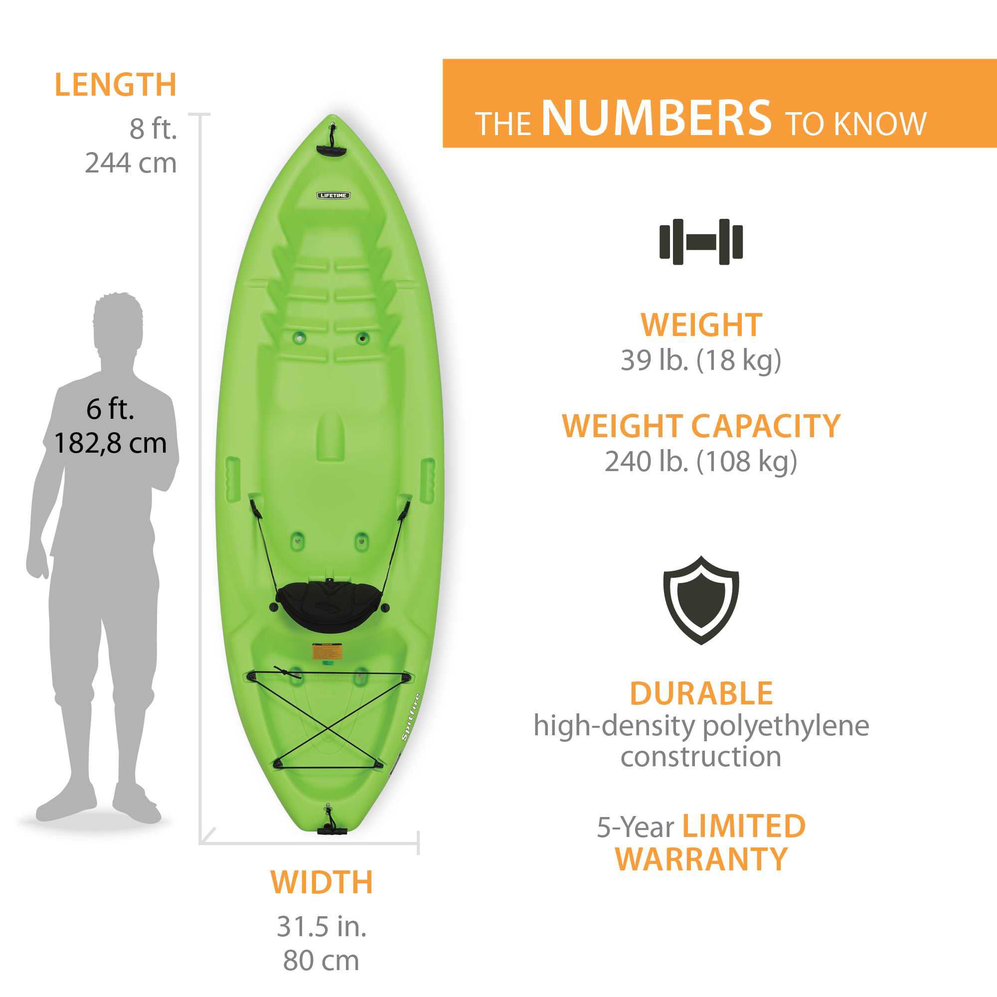 Emotion Spitfire 8 Kayak product image