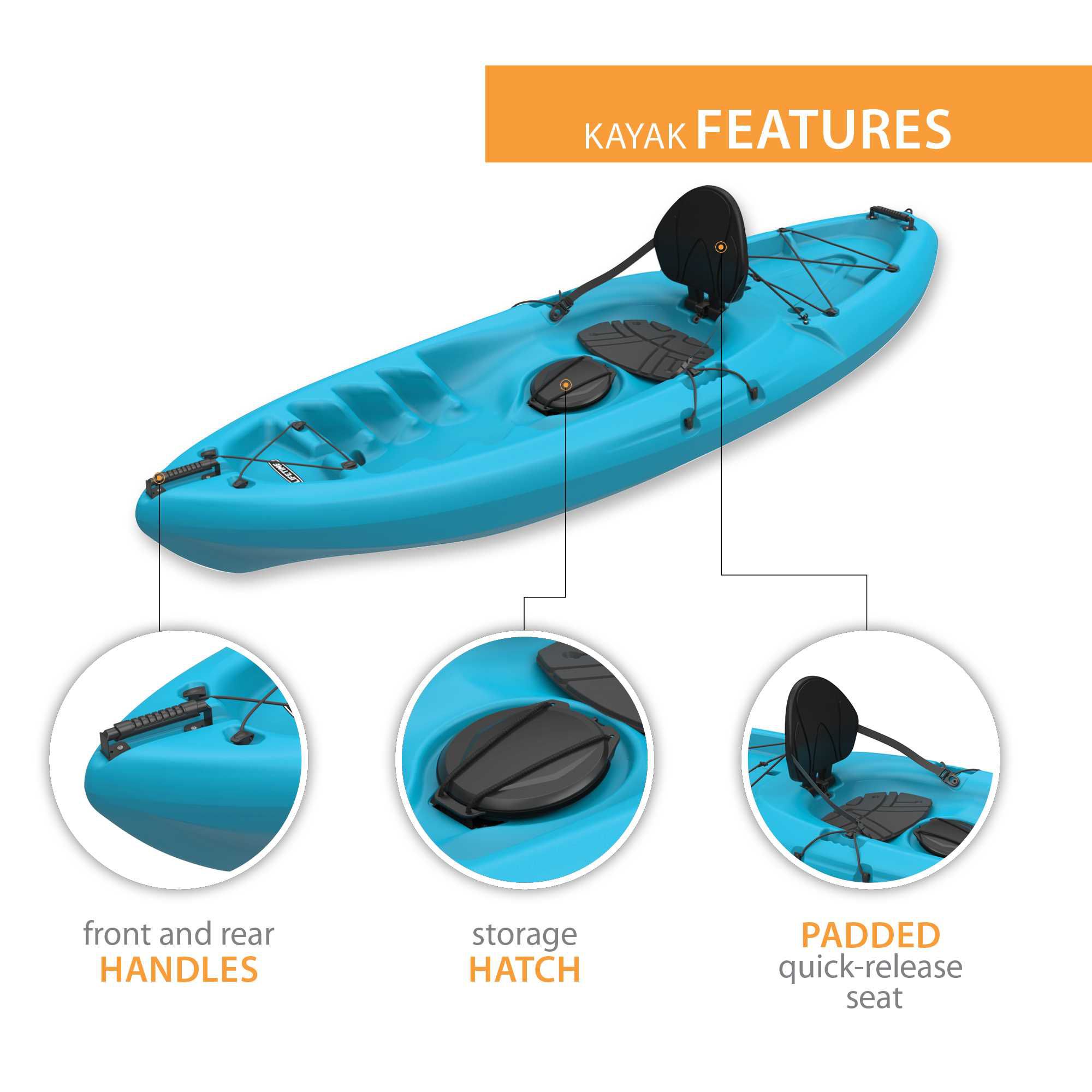 Dick's Sporting Goods Emotion Spitfire 9 Kayak | Hamilton Place