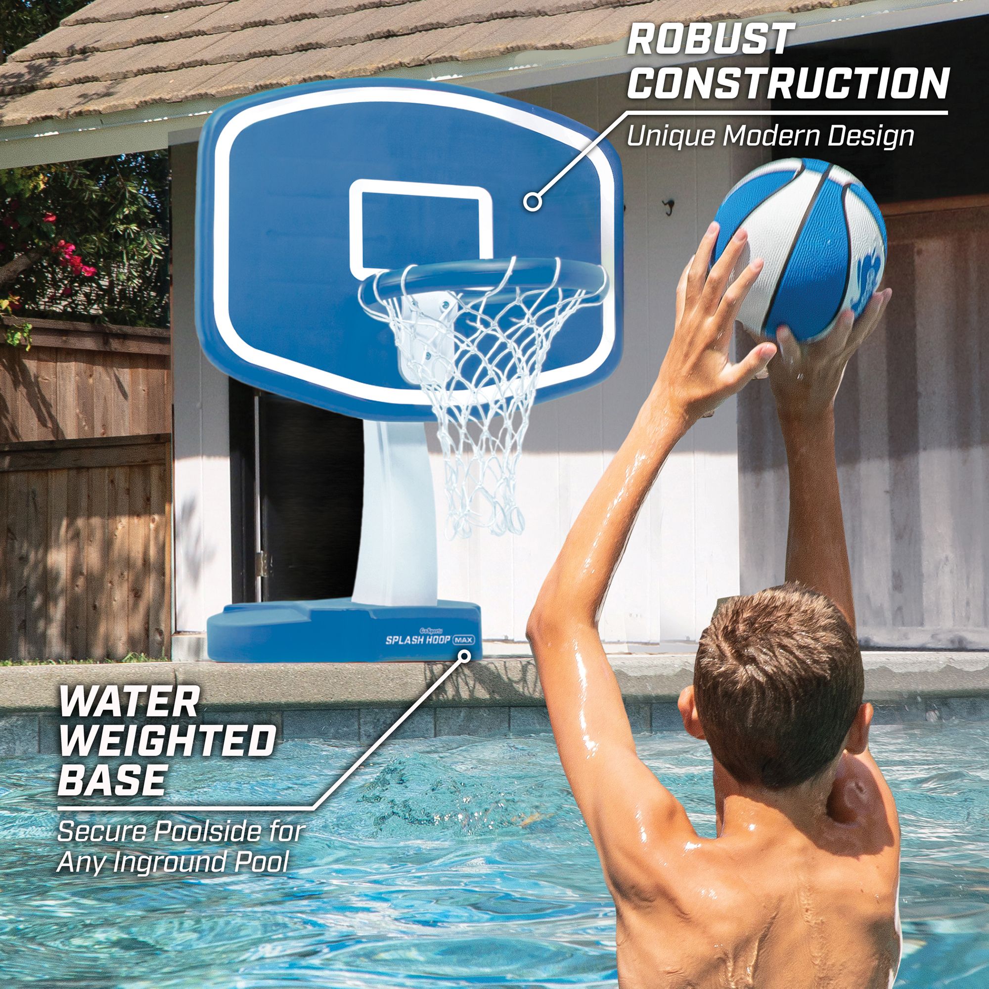 GoSports Splash Hoop Max Basketball Hoop product image