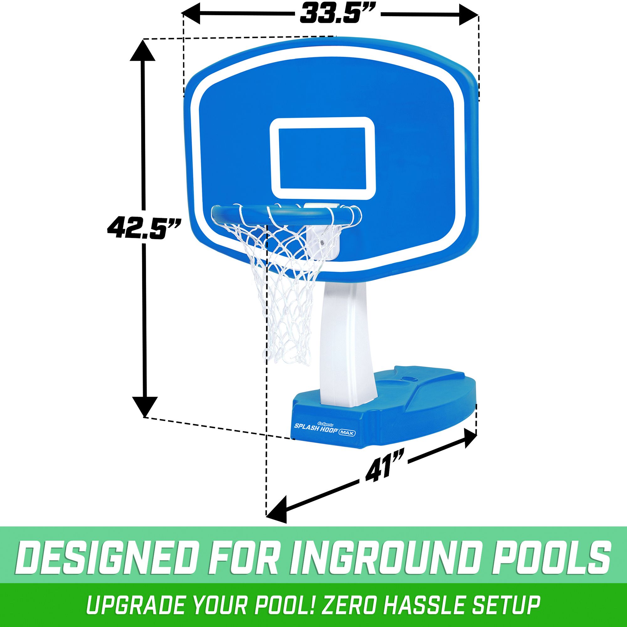 GoSports Splash Hoop Max Basketball Hoop product image