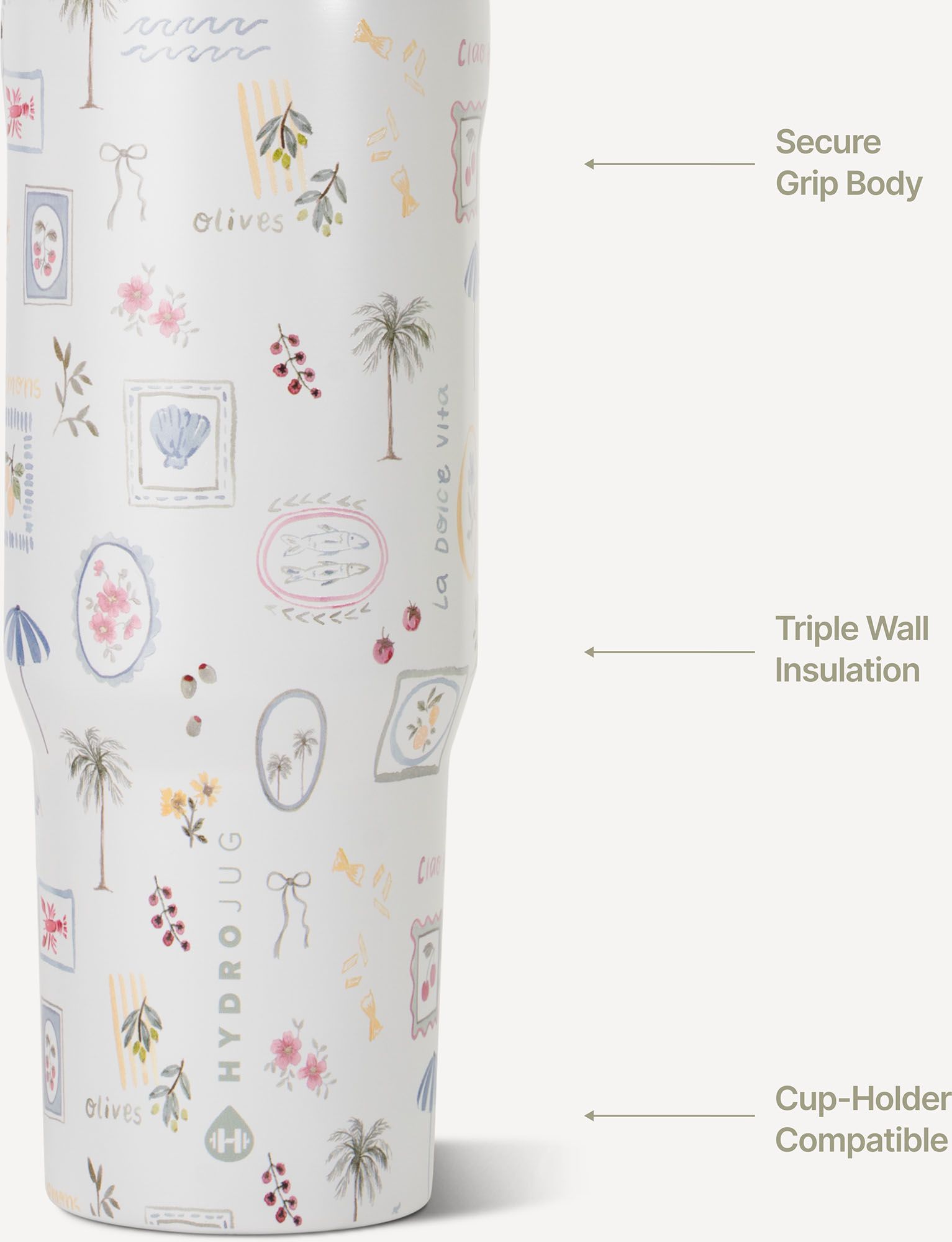 HYDROJUG 32 oz. Sport Bottle - Ciao Bella product image