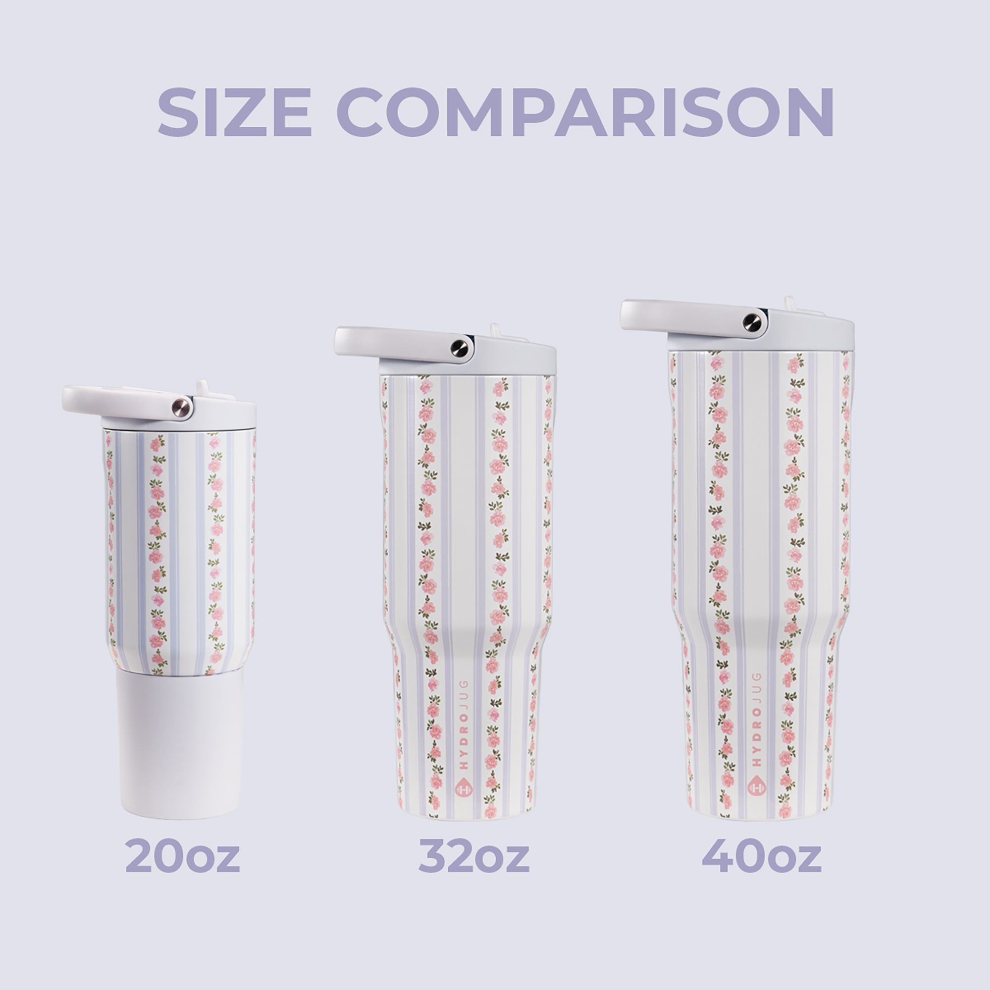 HYDROJUG 32 oz. Sport Bottle with Premium Finish - Spring Collection product image