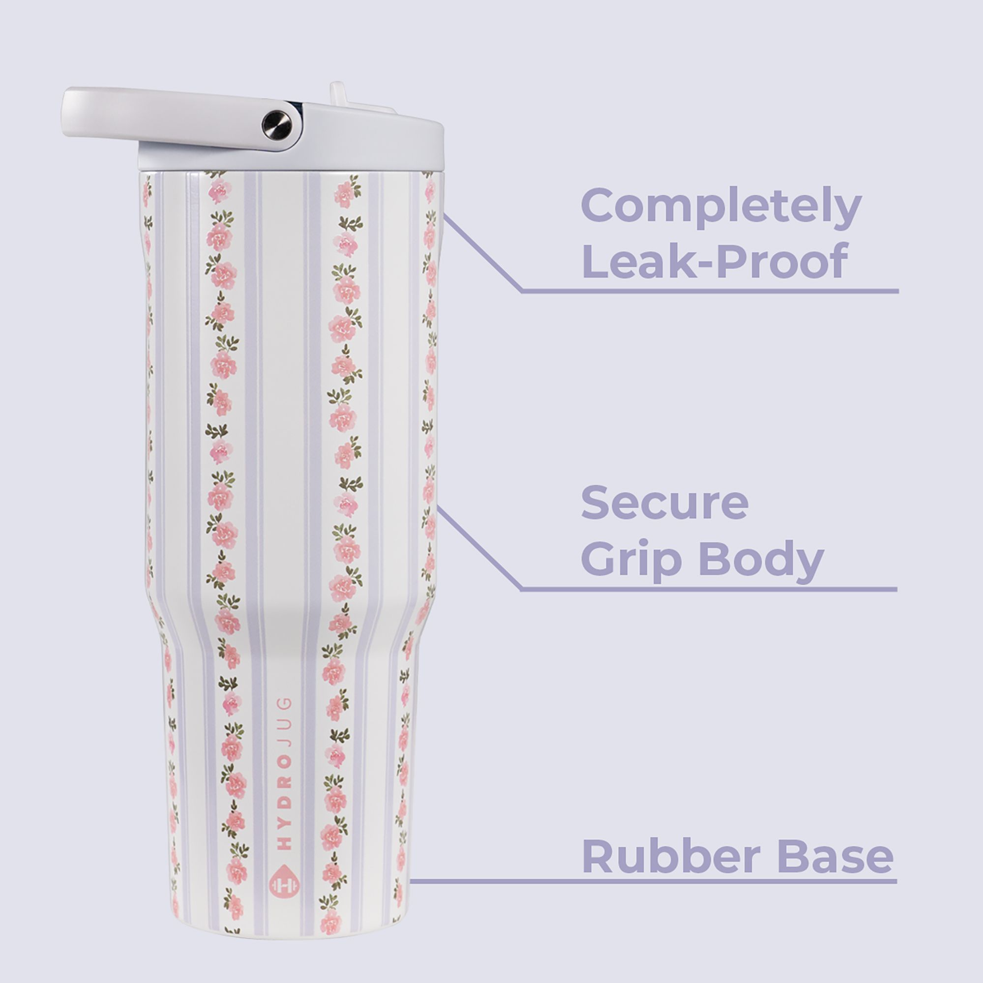 HYDROJUG 40 oz. Sport Bottle with Premium Finish - Spring Collection product image