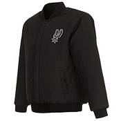 JH Design Men's San Antonio Spurs Black Reversible Wool Jacket product image