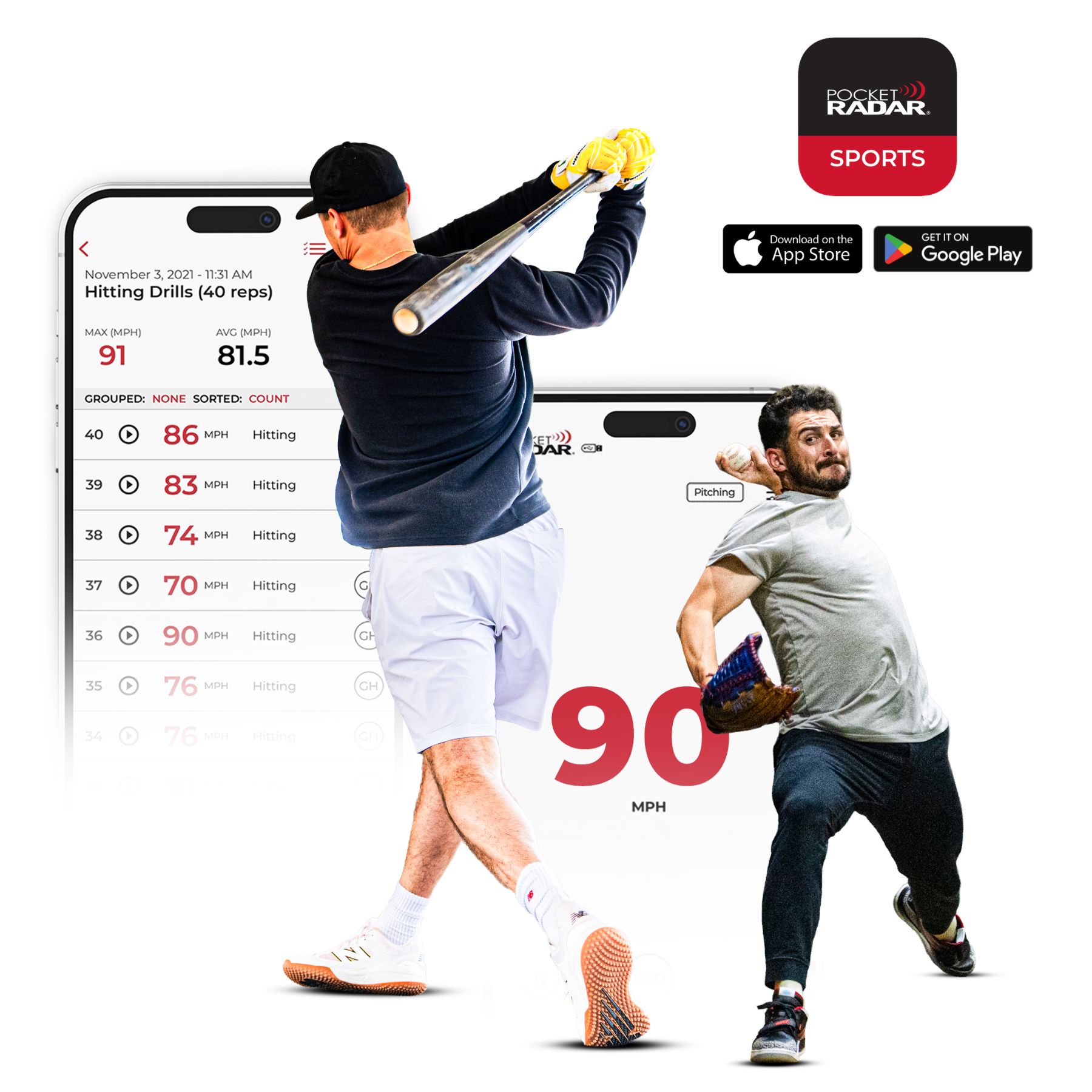 Pocket Radar Smart Coach (Connects with GameChanger) product image