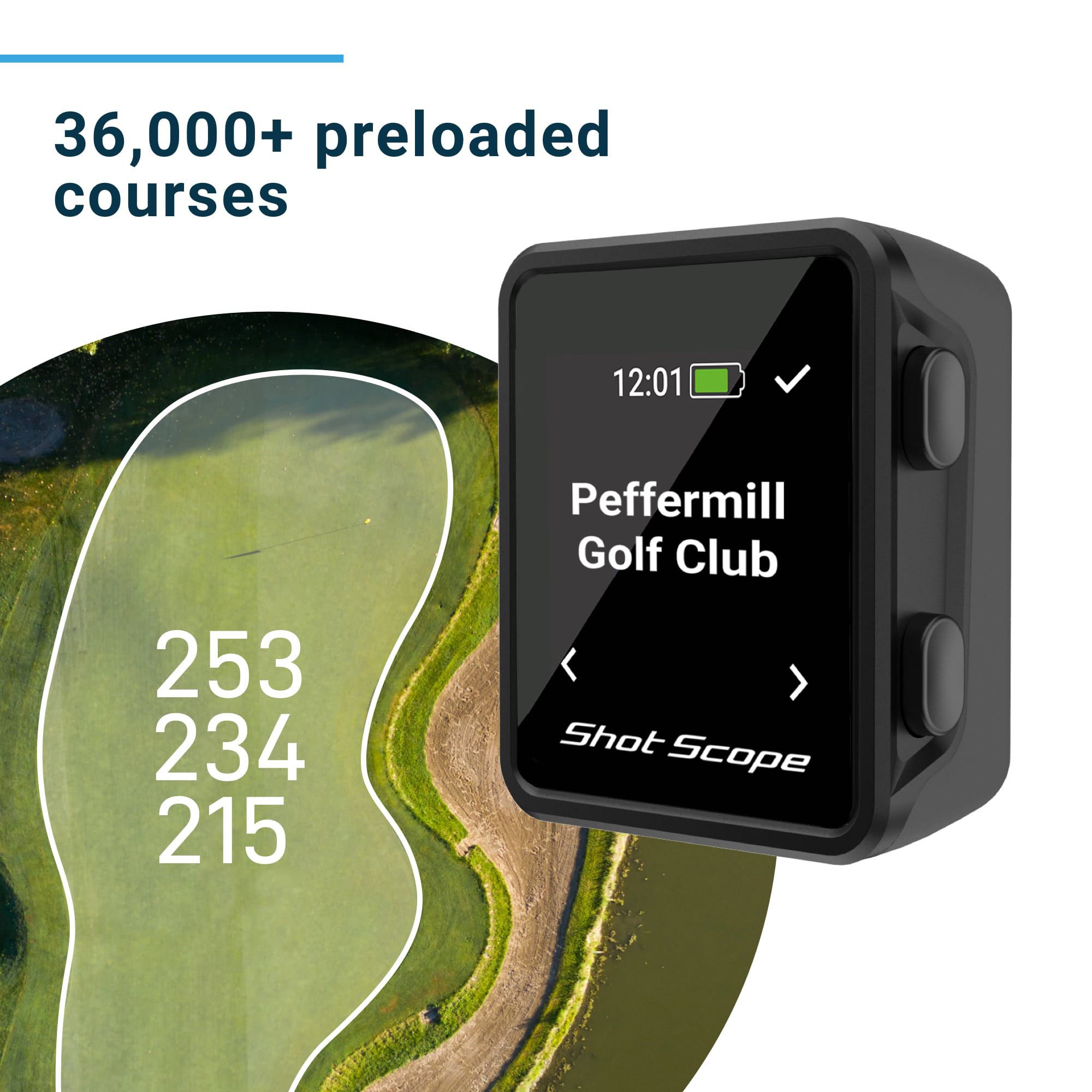 Shot Scope PRO LX+ GPS Laser Rangefinder product image