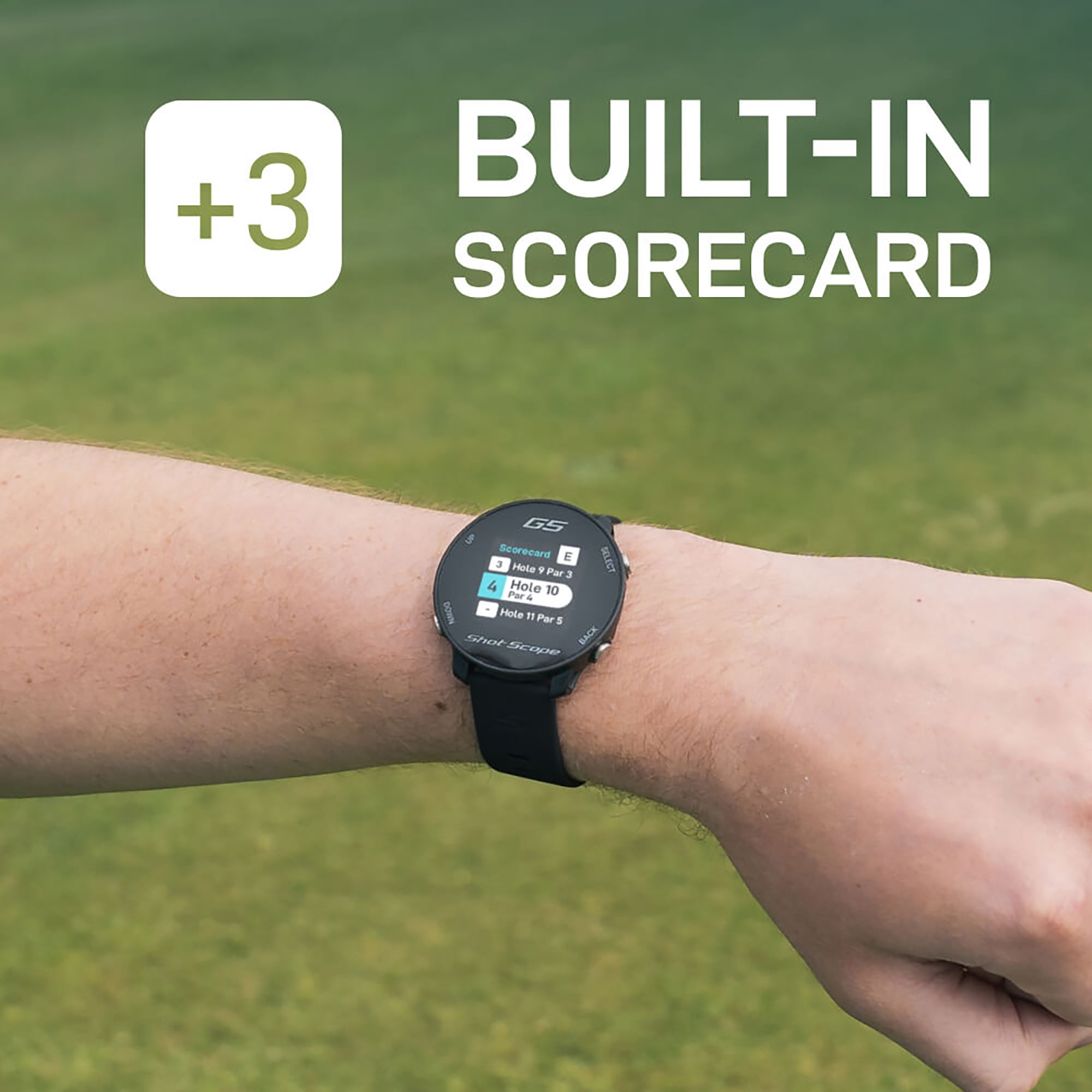Shot Scope G5 GPS Watch product image